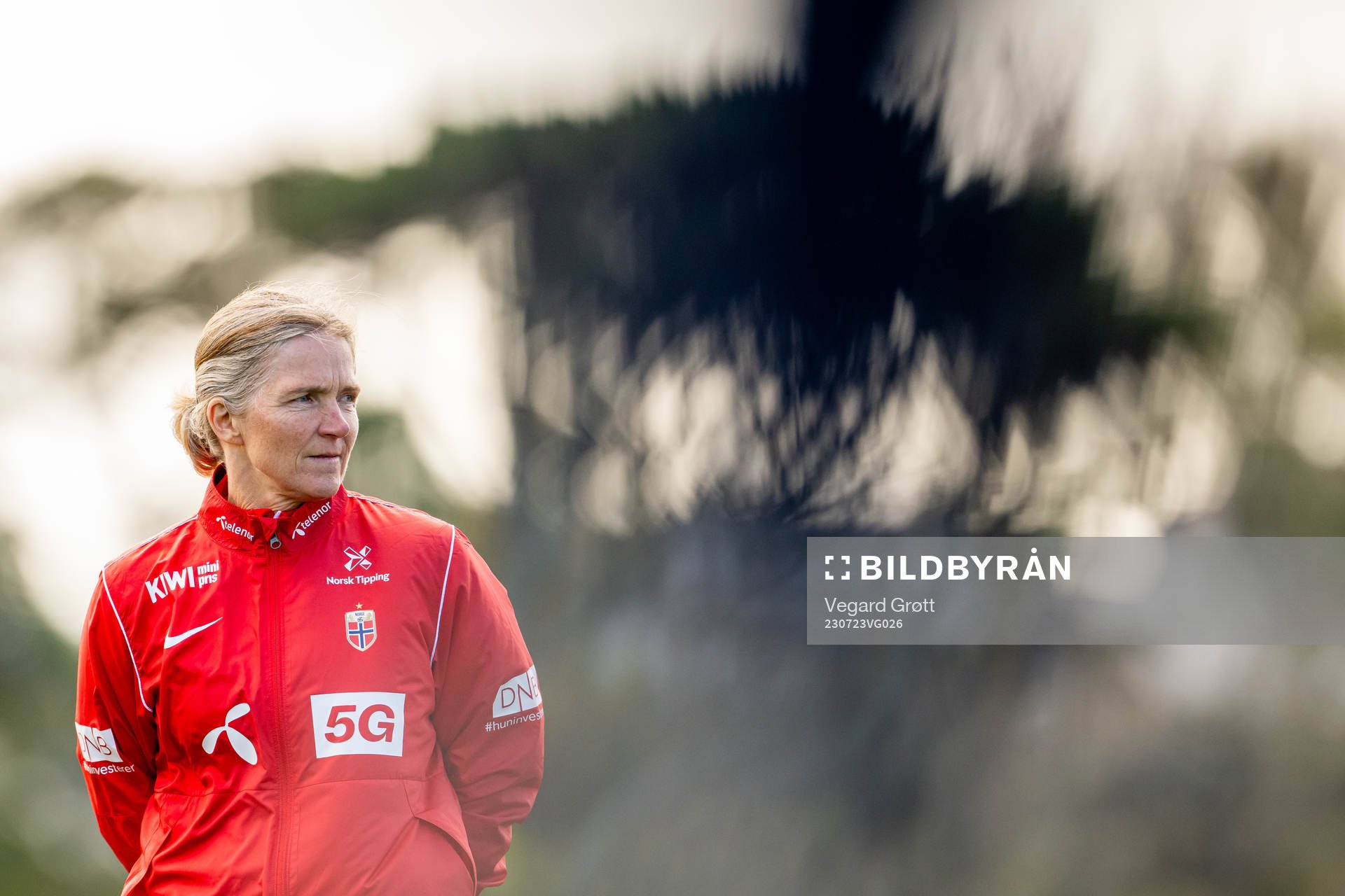 Hege Riise, head coach of the Norwegian women’s national