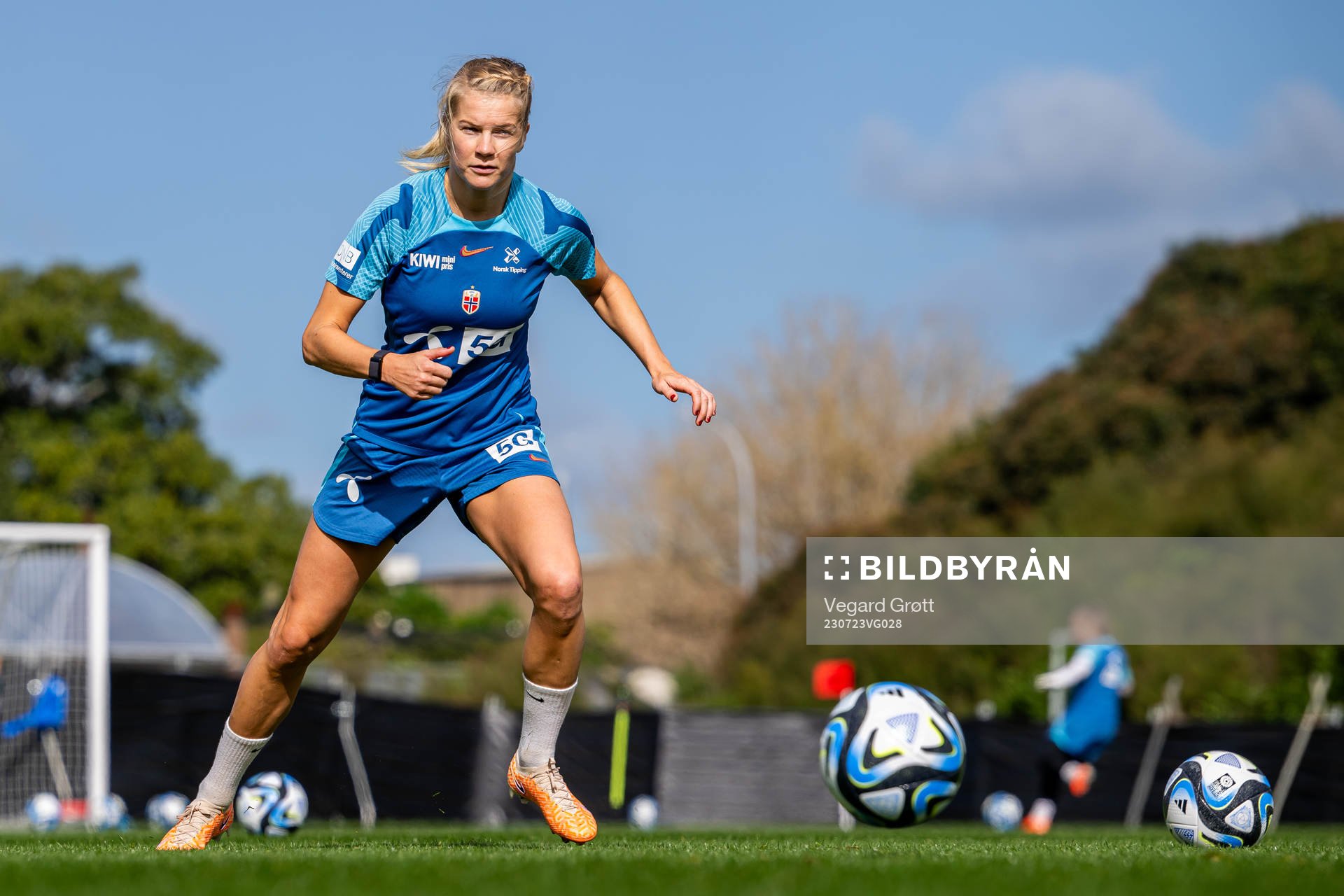 Ada Hegerberg of the Norwegian women’s national football