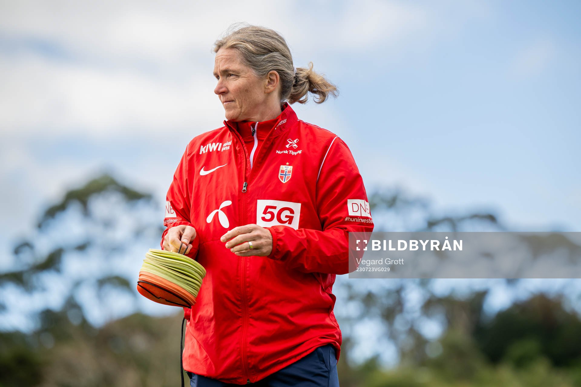 Hege Riise, head coach of the Norwegian women’s national