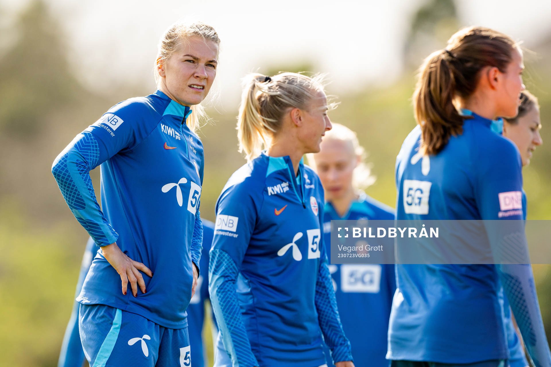 Ada Hegerberg of the Norwegian women’s national football