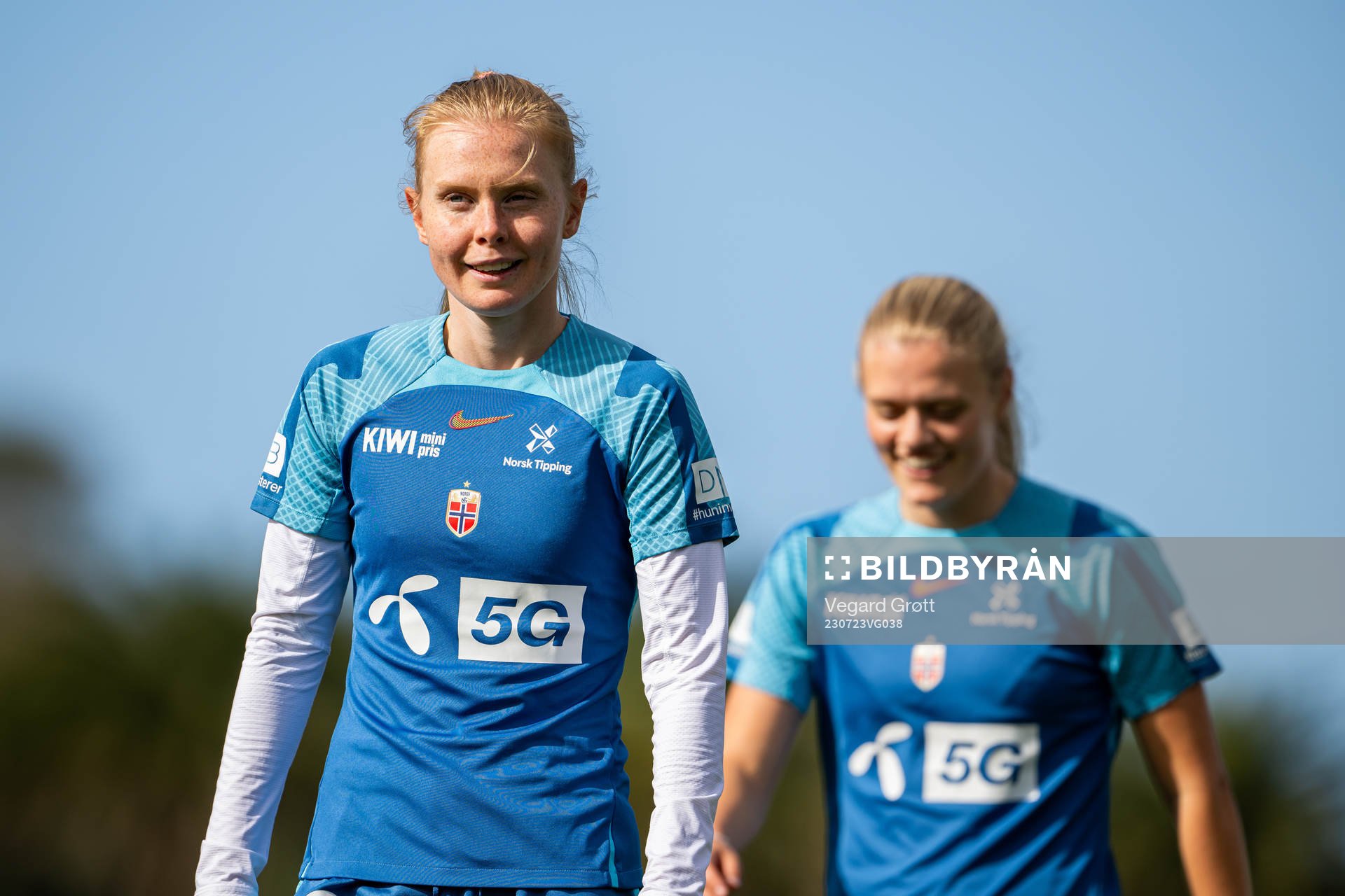 Malin Brenn of the Norwegian women’s national football