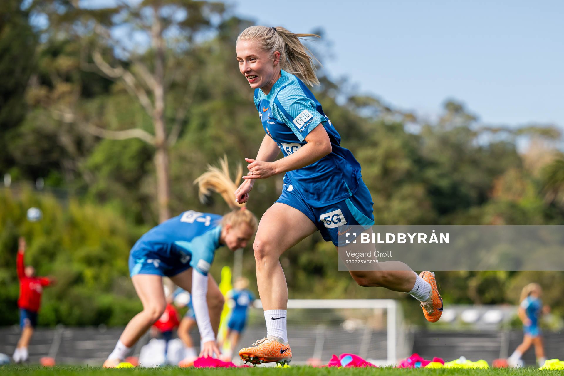 Thea Bjelde of the Norwegian women’s national football