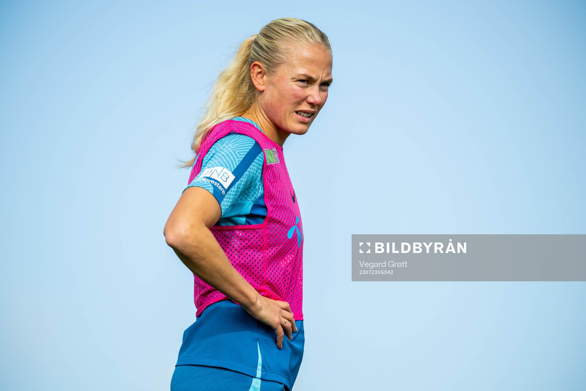 Guro Bergsvand of the Norwegian women’s national football