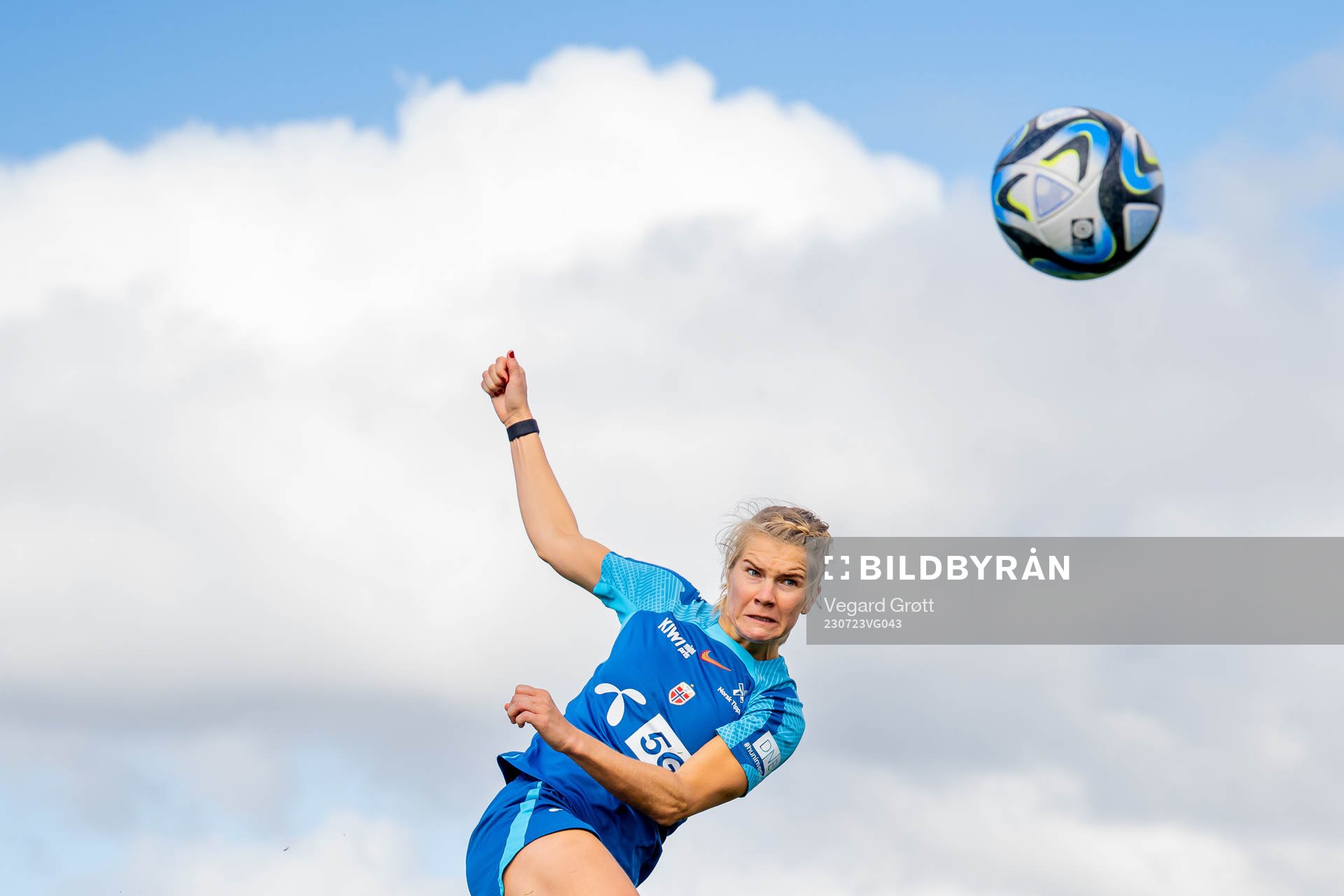 Ada Hegerberg of the Norwegian women’s national football