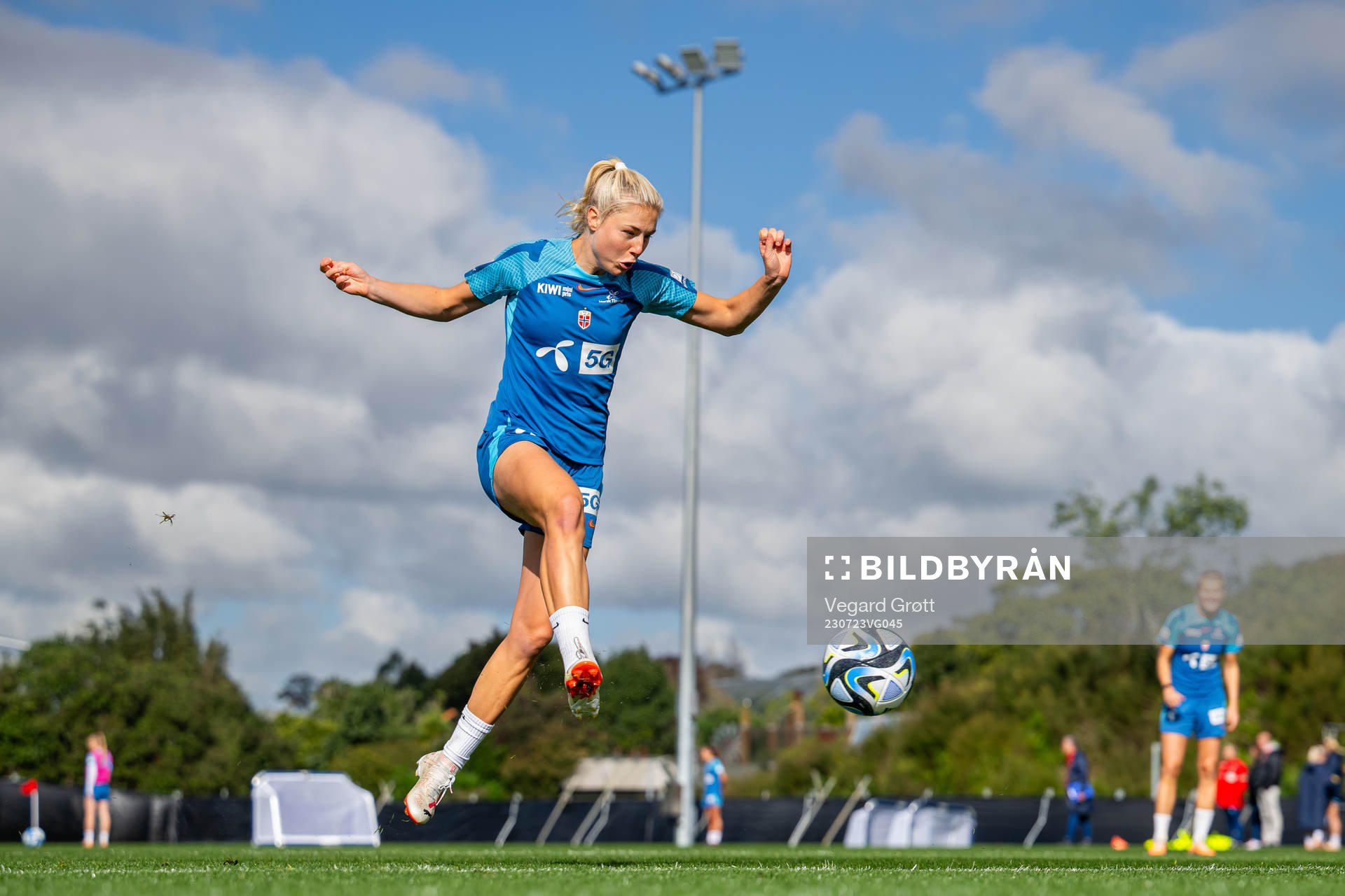 Sophie Román Haug of the Norwegian women’s national