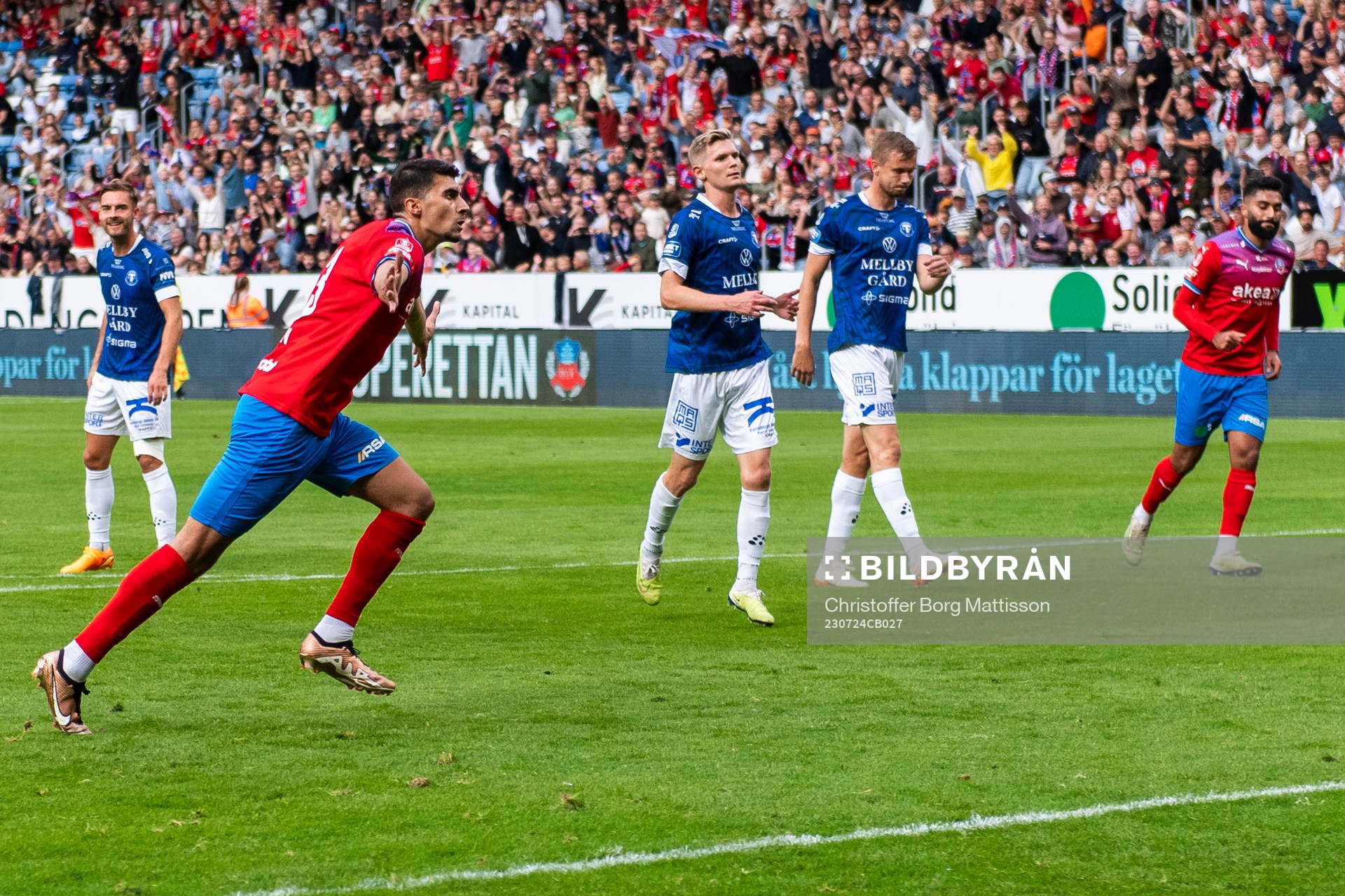 Helsingborgs Amar Muhsin jublar