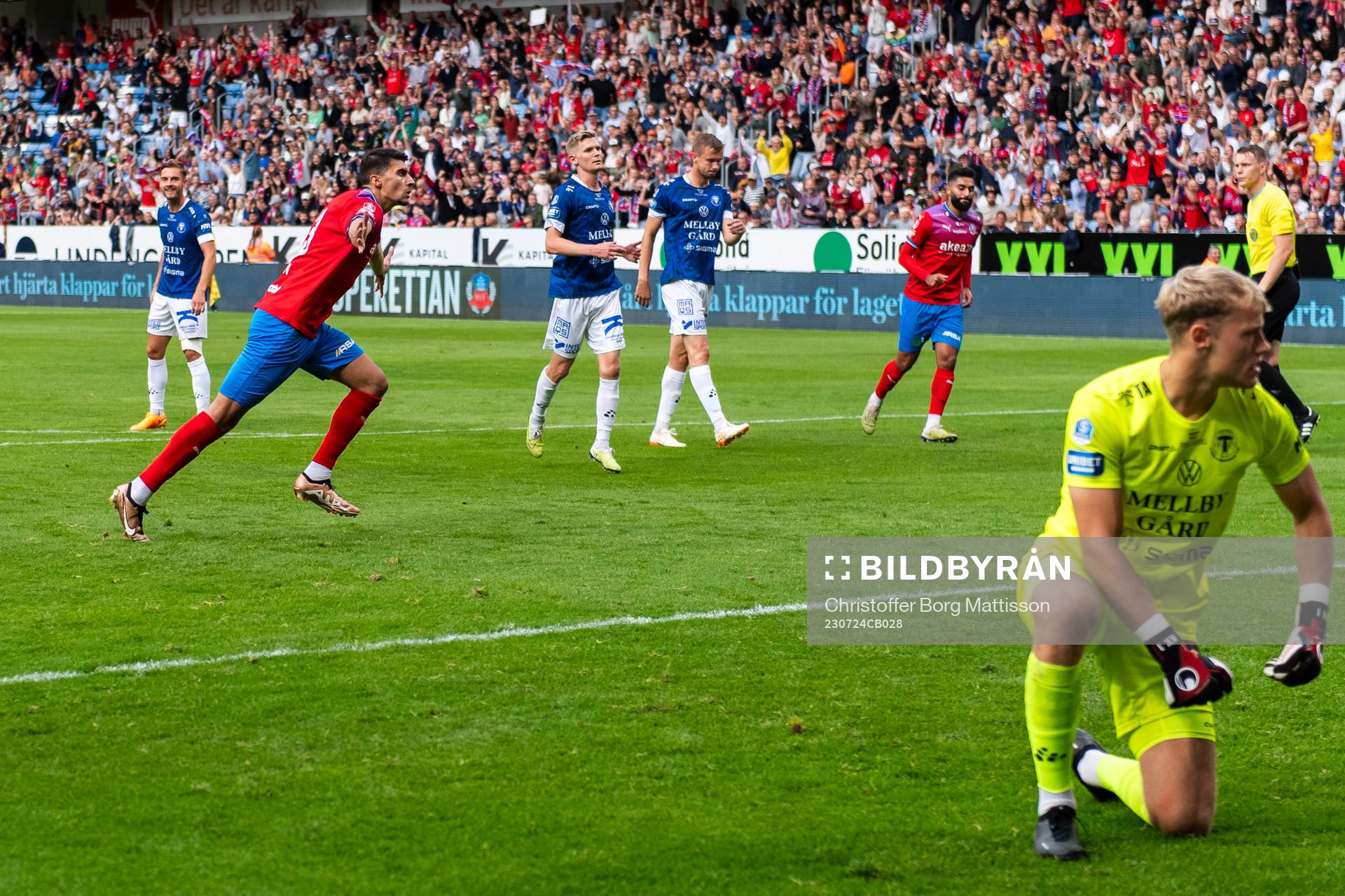 Helsingborgs Amar Muhsin jublar