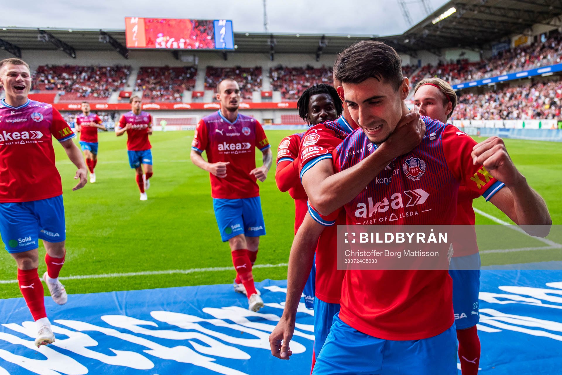 Helsingborgs Amar Muhsin jublar