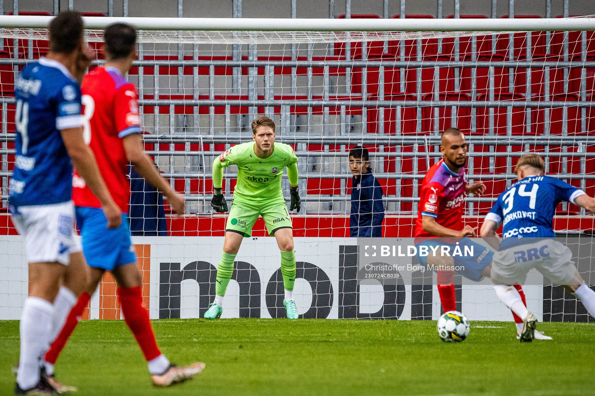 Helsingborgs målvakt Kalle Joelsson