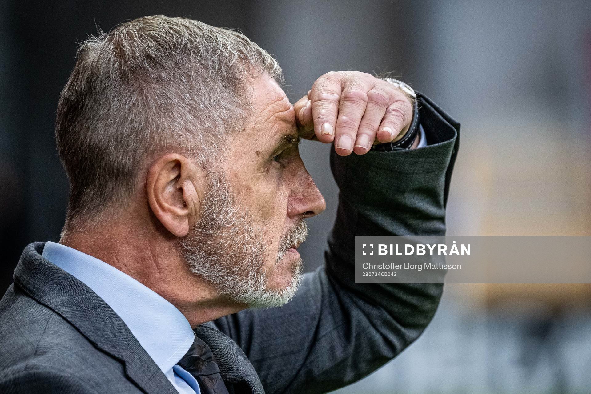 Helsingborgs tränare Stuart Baxter