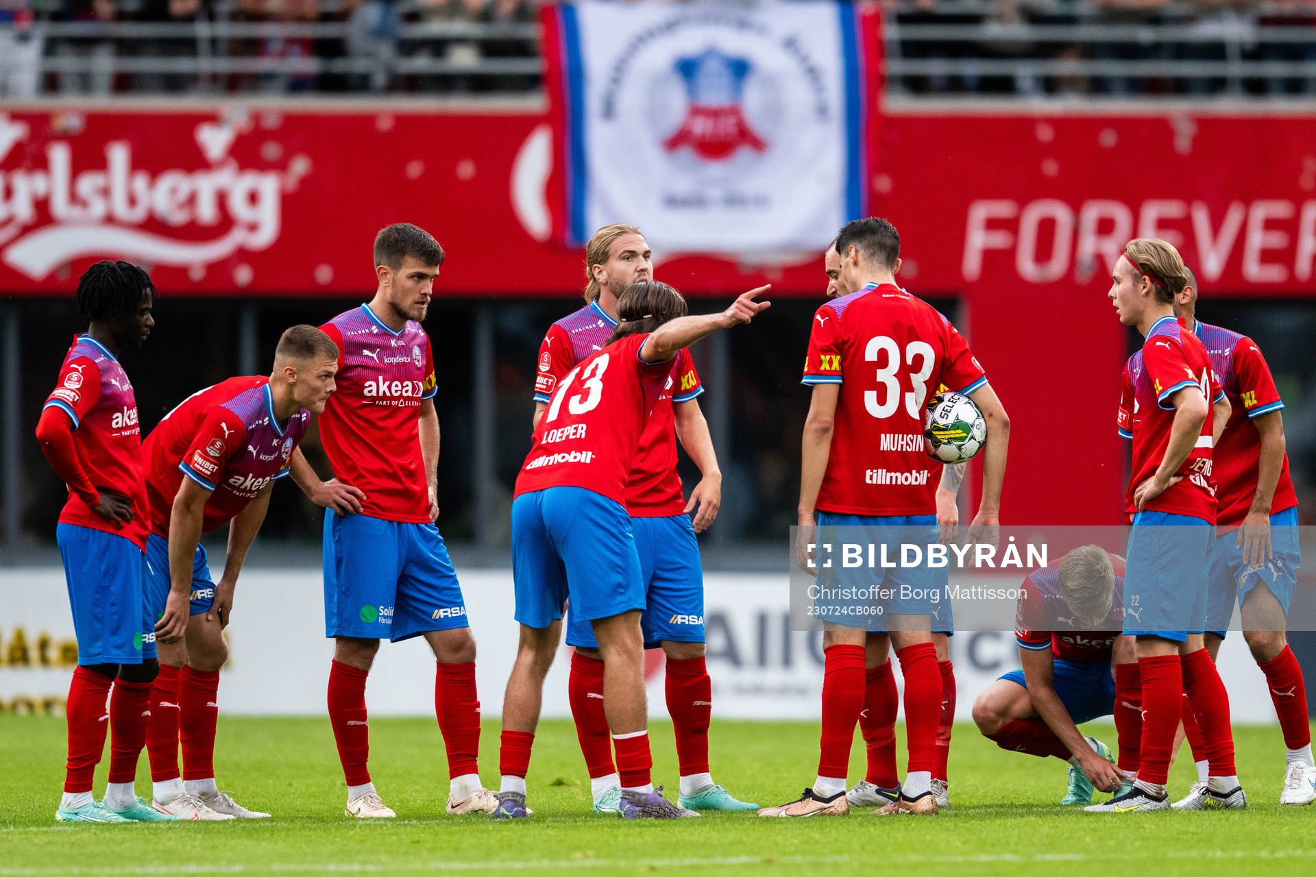 Helsingborgs spelare deppar