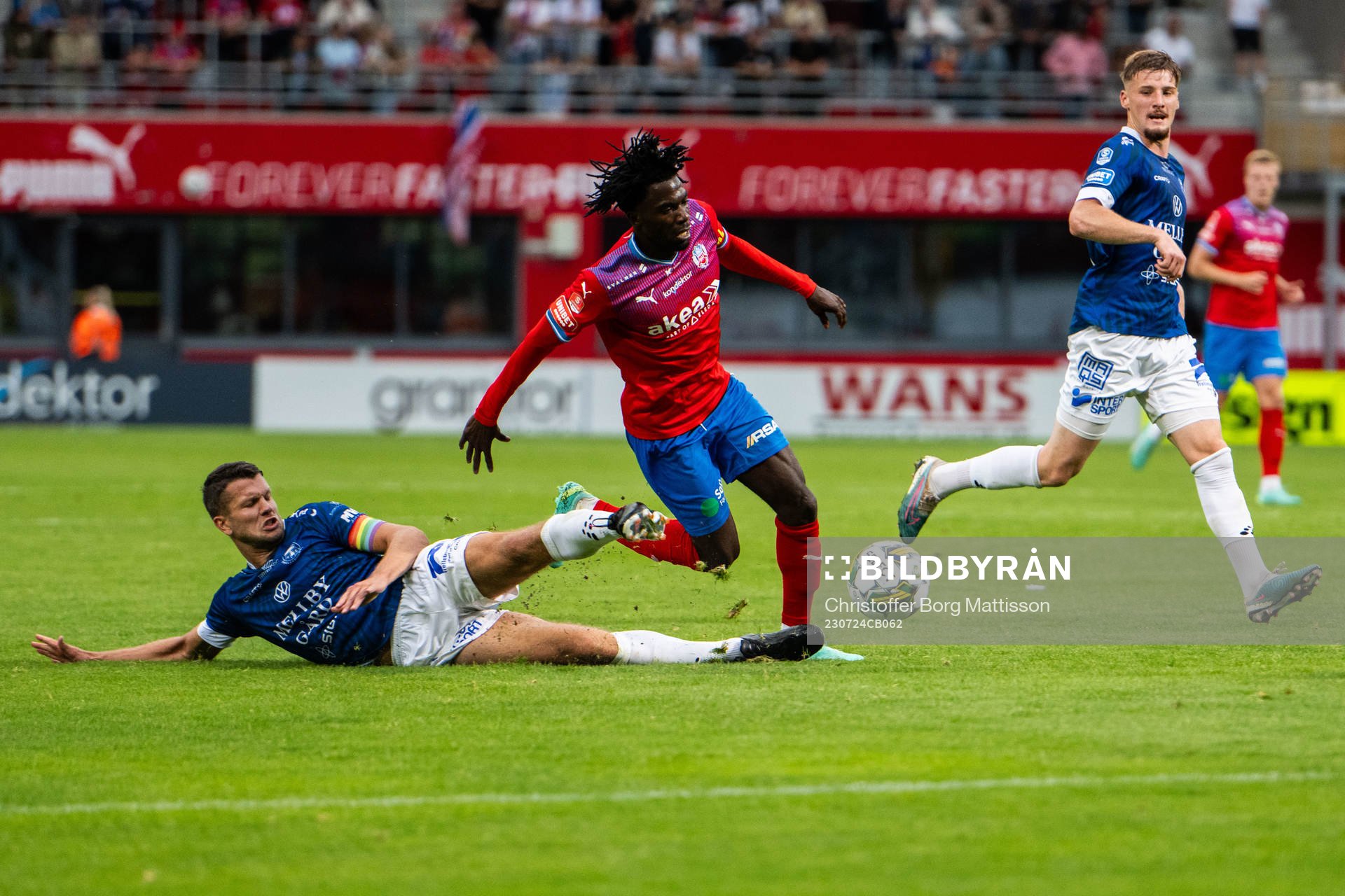 Trelleborgs Mattias Andersson och Helsingborgs Benjamin