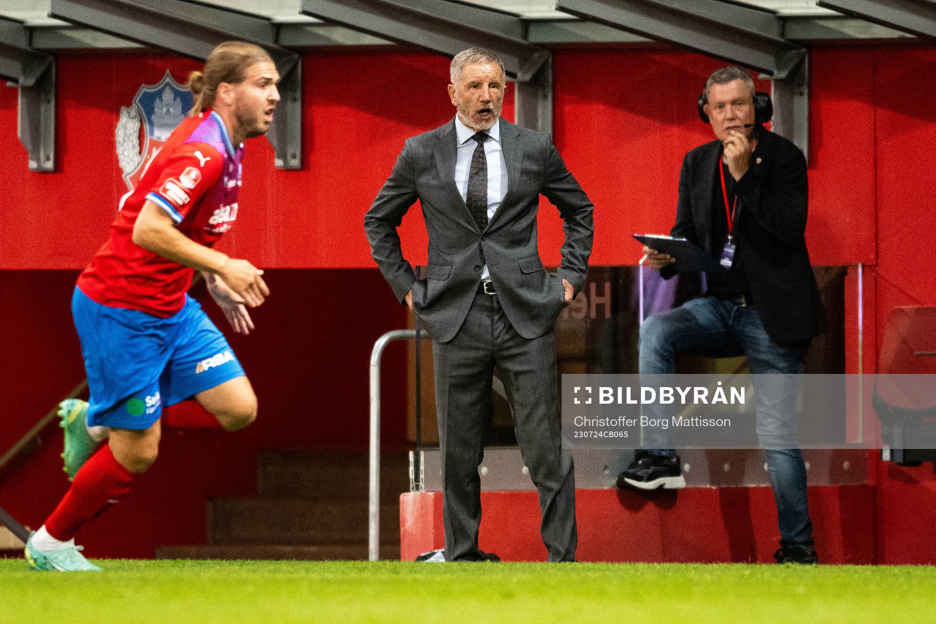 Helsingborgs tränare Stuart Baxter