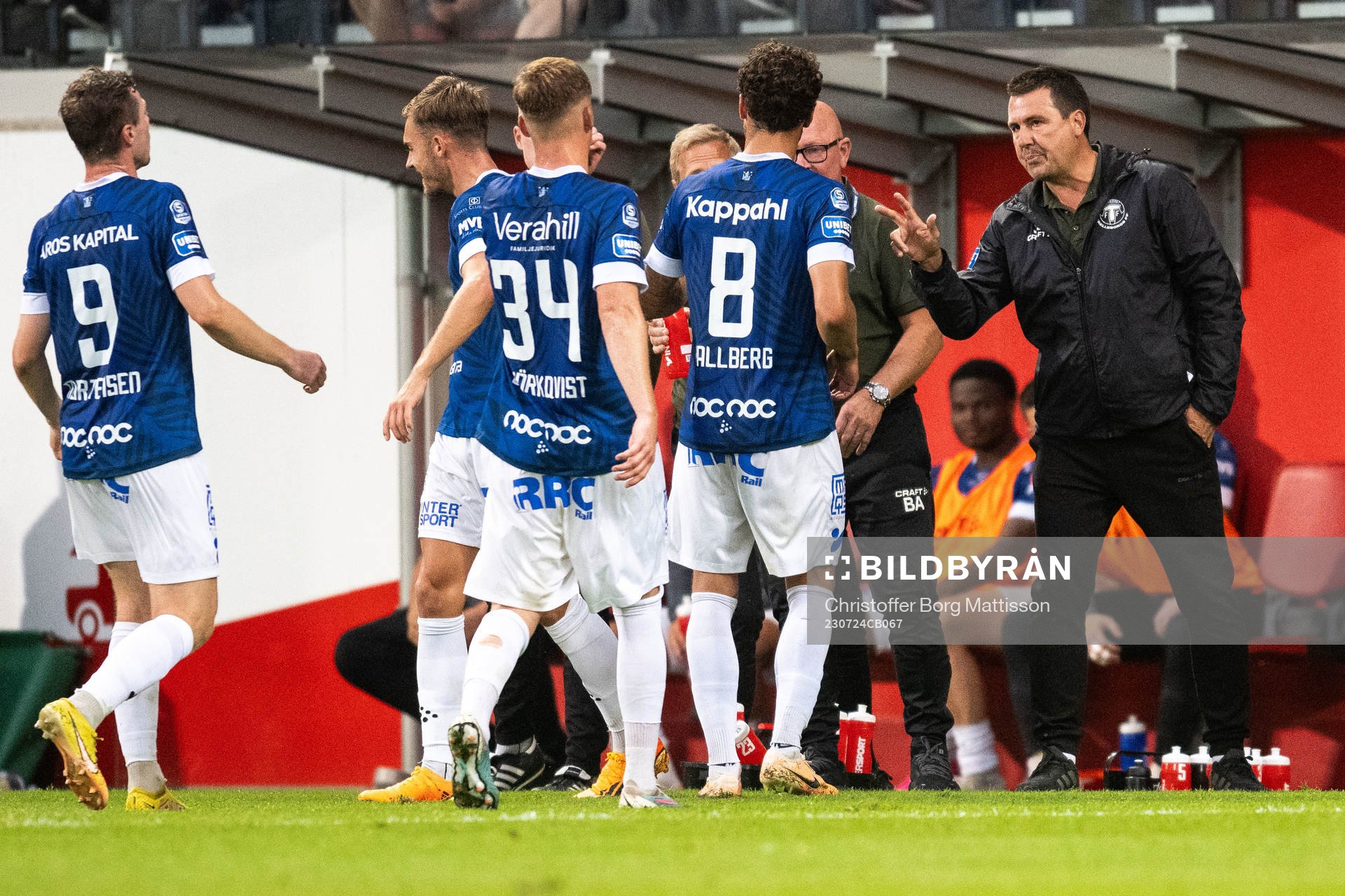 Trelleborgs tränare Stefan Jacobsson