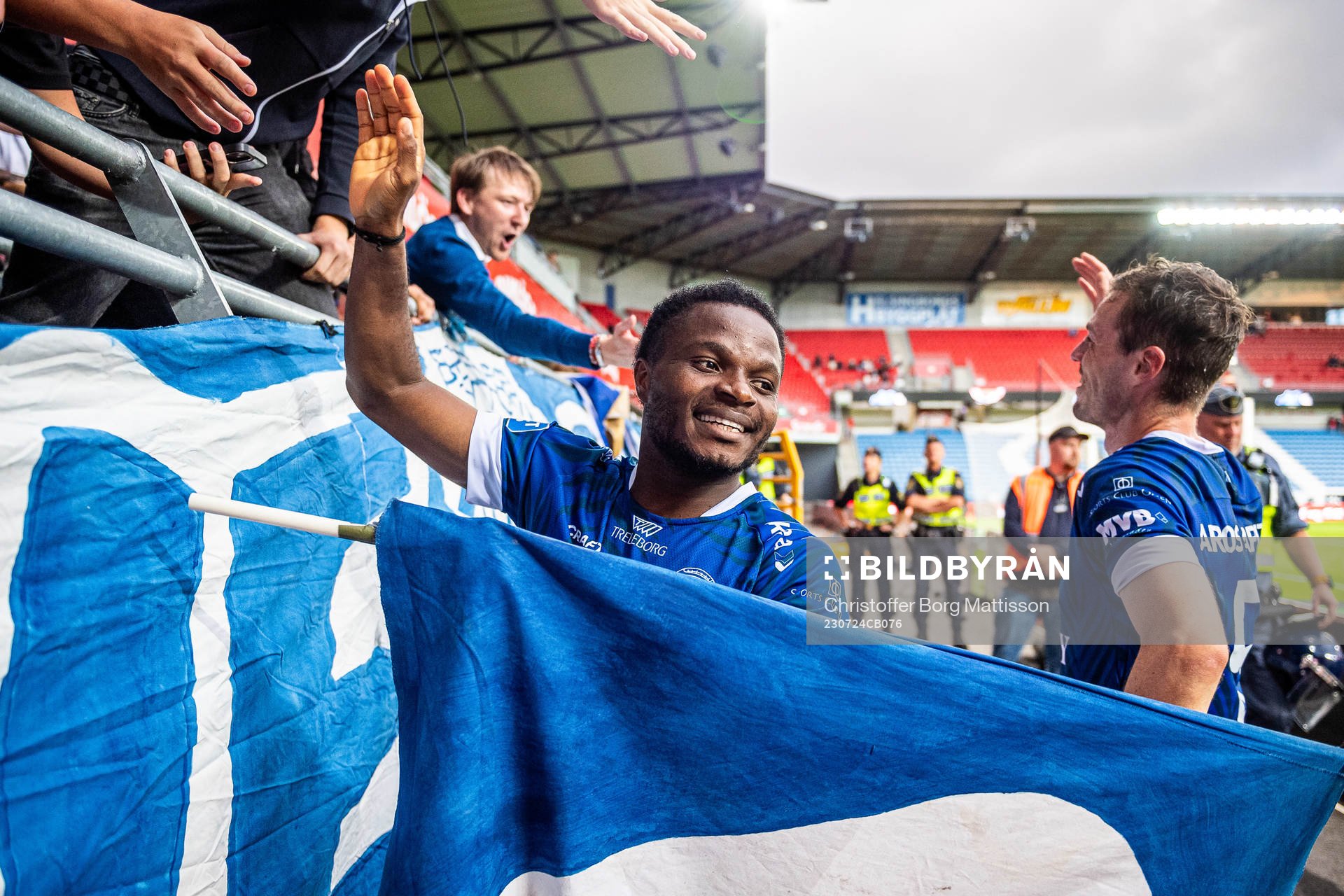 Trelleborgs Henry Offia jublar