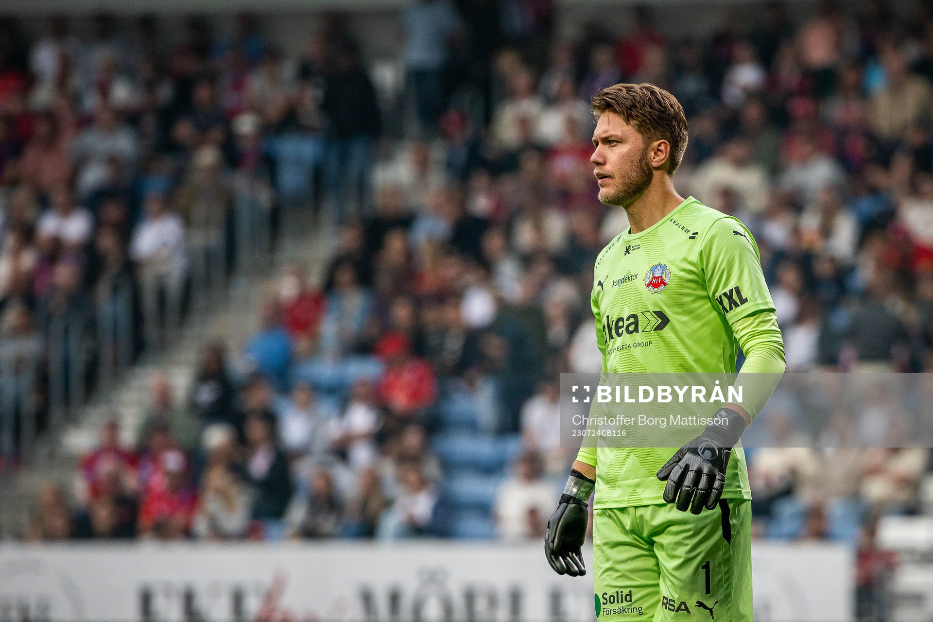 Helsingborgs målvakt Kalle Joelsson