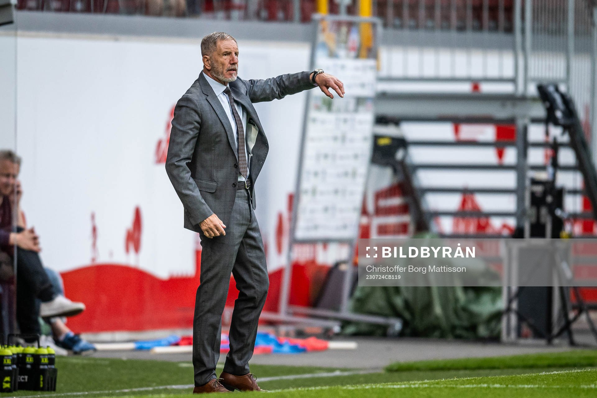 Helsingborgs tränare Stuart Baxter