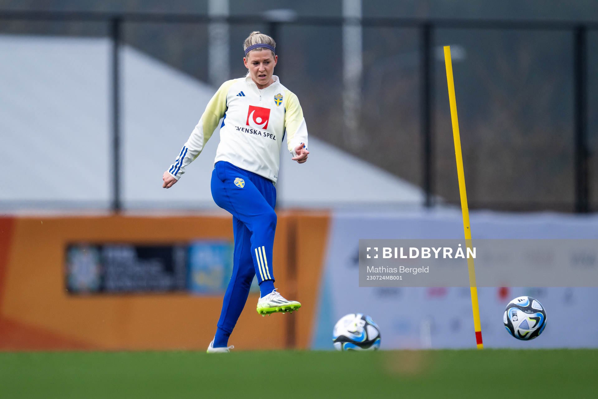 Olivia Schough of the Swedish women's national football