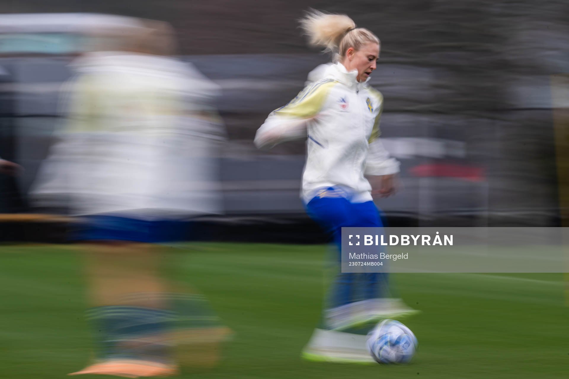 Rebecka Blomqvist of the Swedish women's national football
