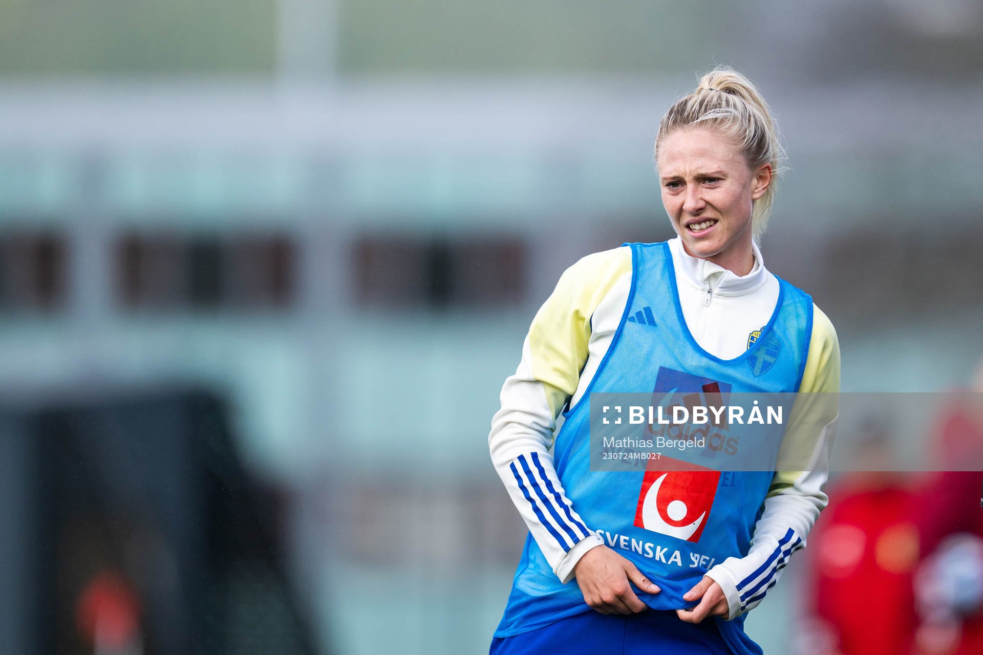 Rebecka Blomqvist of the Swedish women's national football