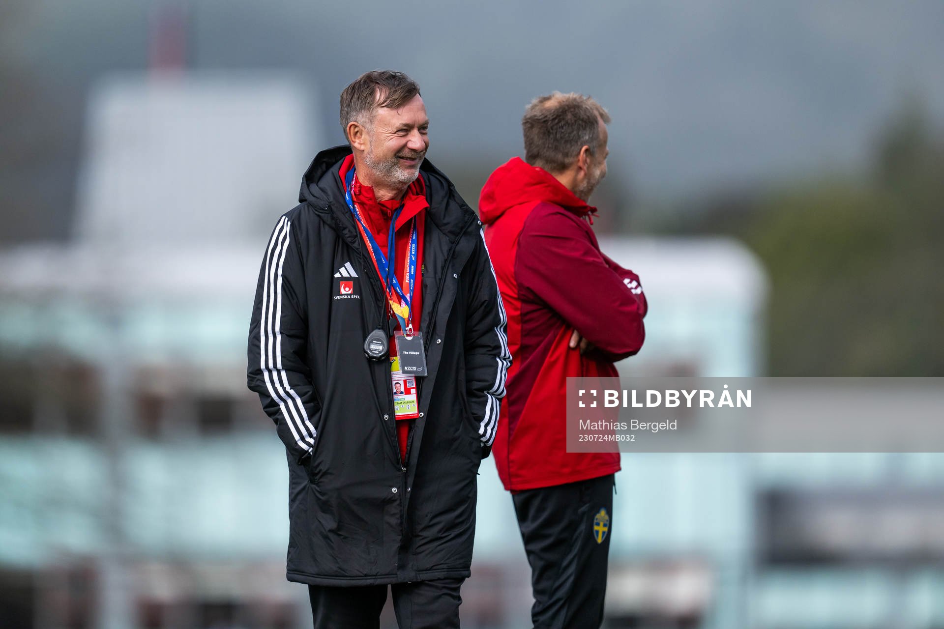Head coach Peter Gerhardsson of the Swedish women's