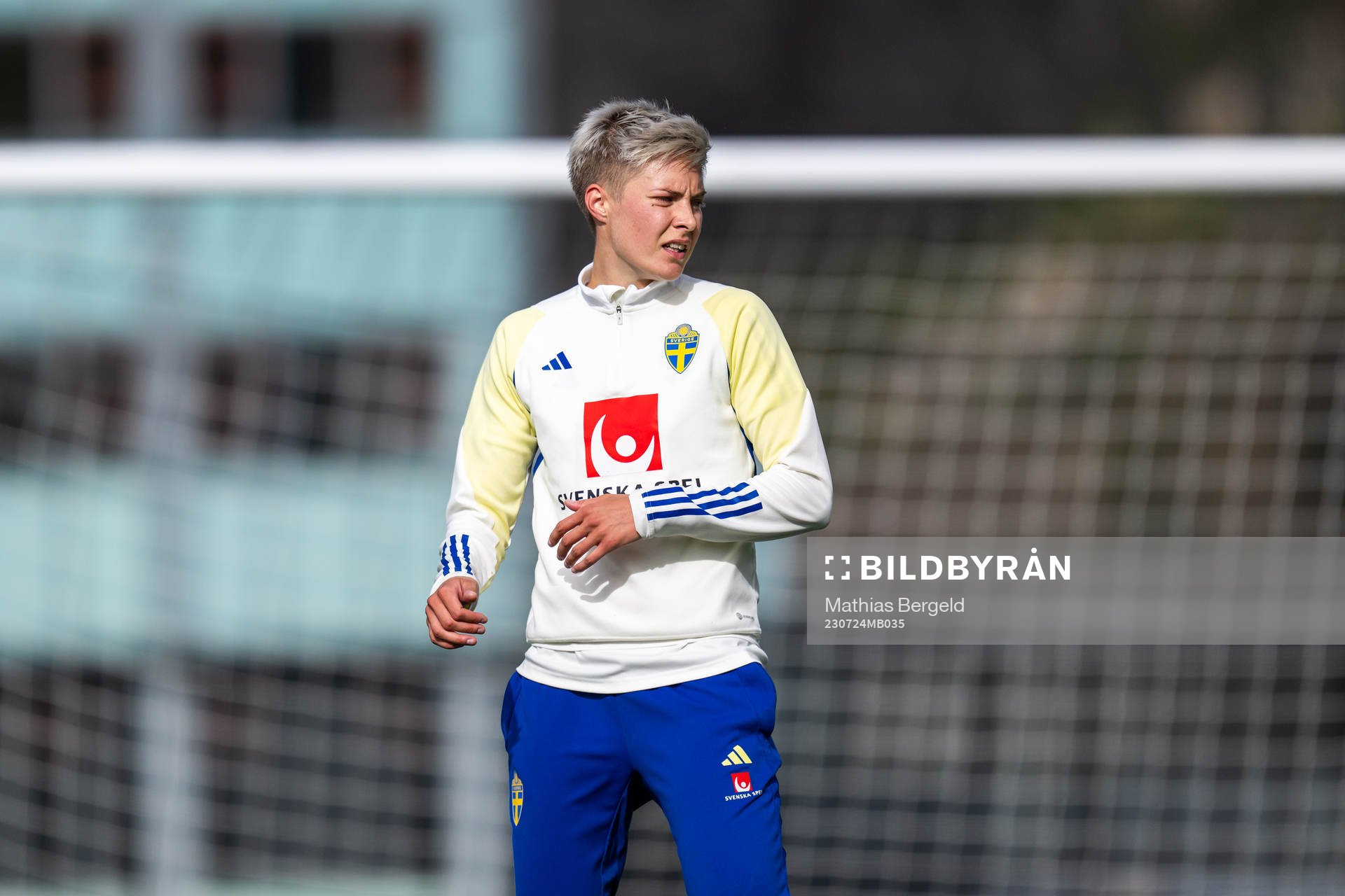 Lina Hurtig of the Swedish women's national football team