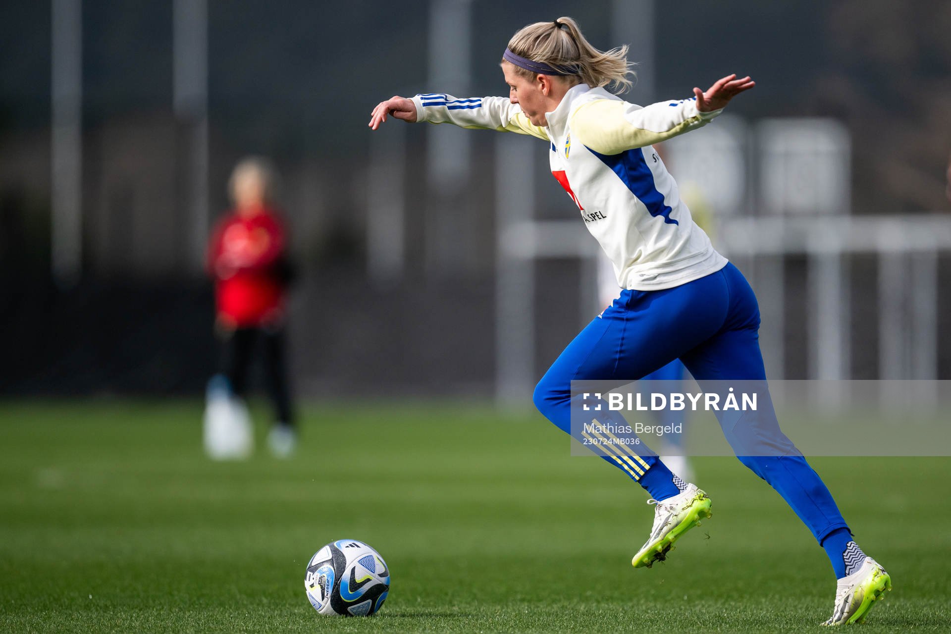 Olivia Schough of the Swedish women's national football