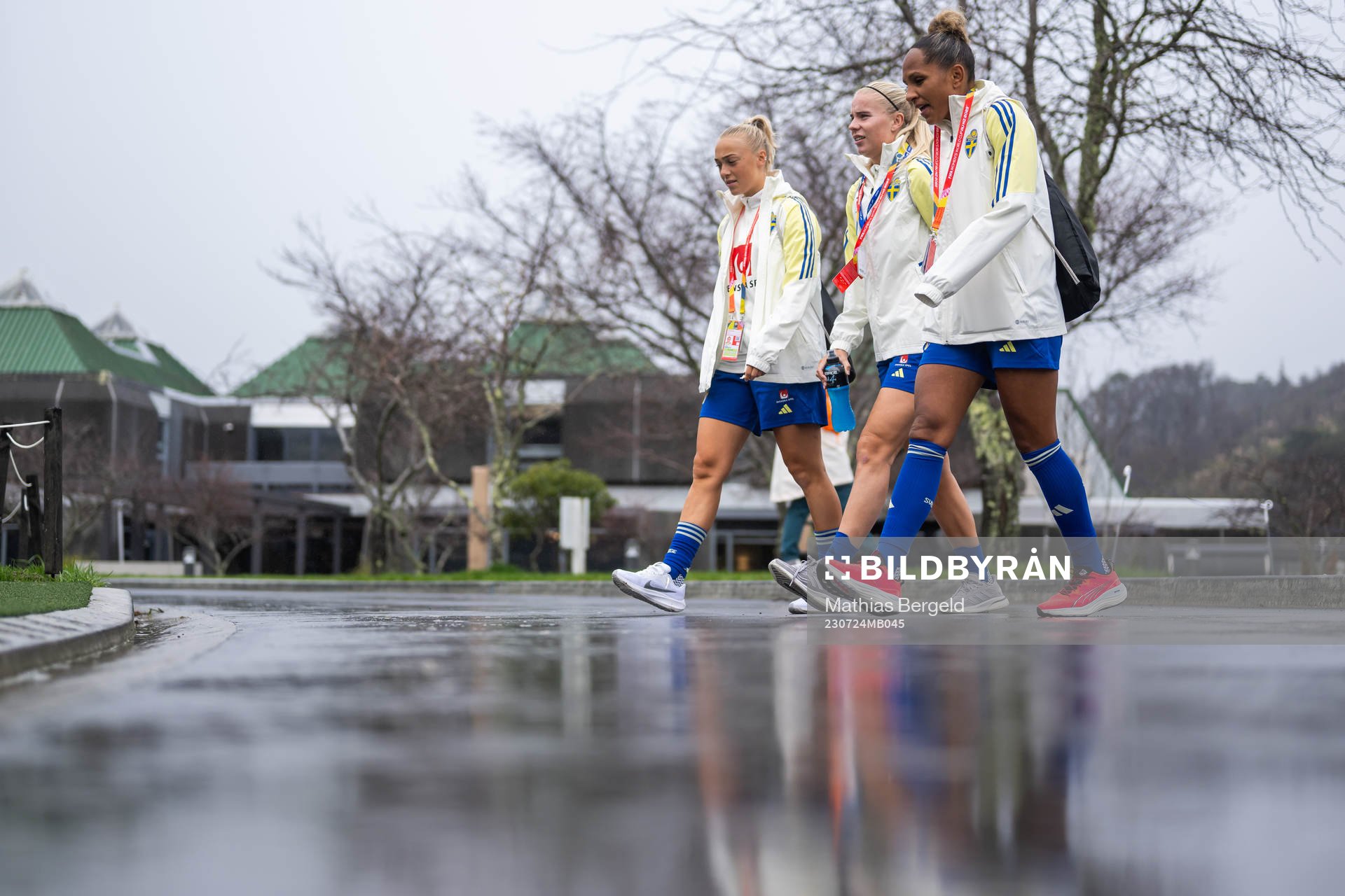Hanna Bennison, Stina Lennartsson and Madelen Janogy of the