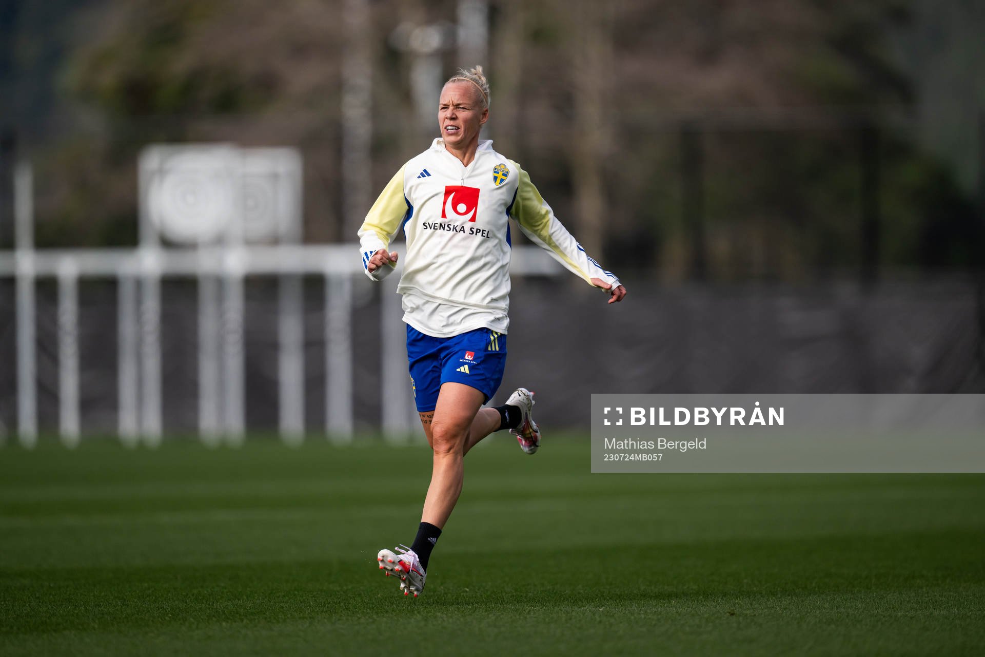 Caroline Seger of the Swedish women's national football