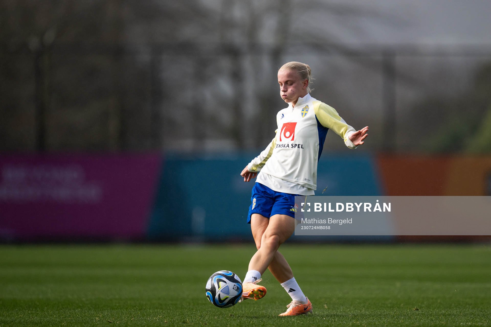 Anna Sandberg of the Swedish women's national football team