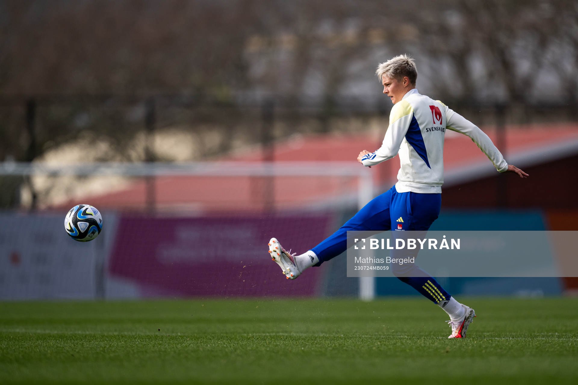 Lina Hurtig of the Swedish women's national football team