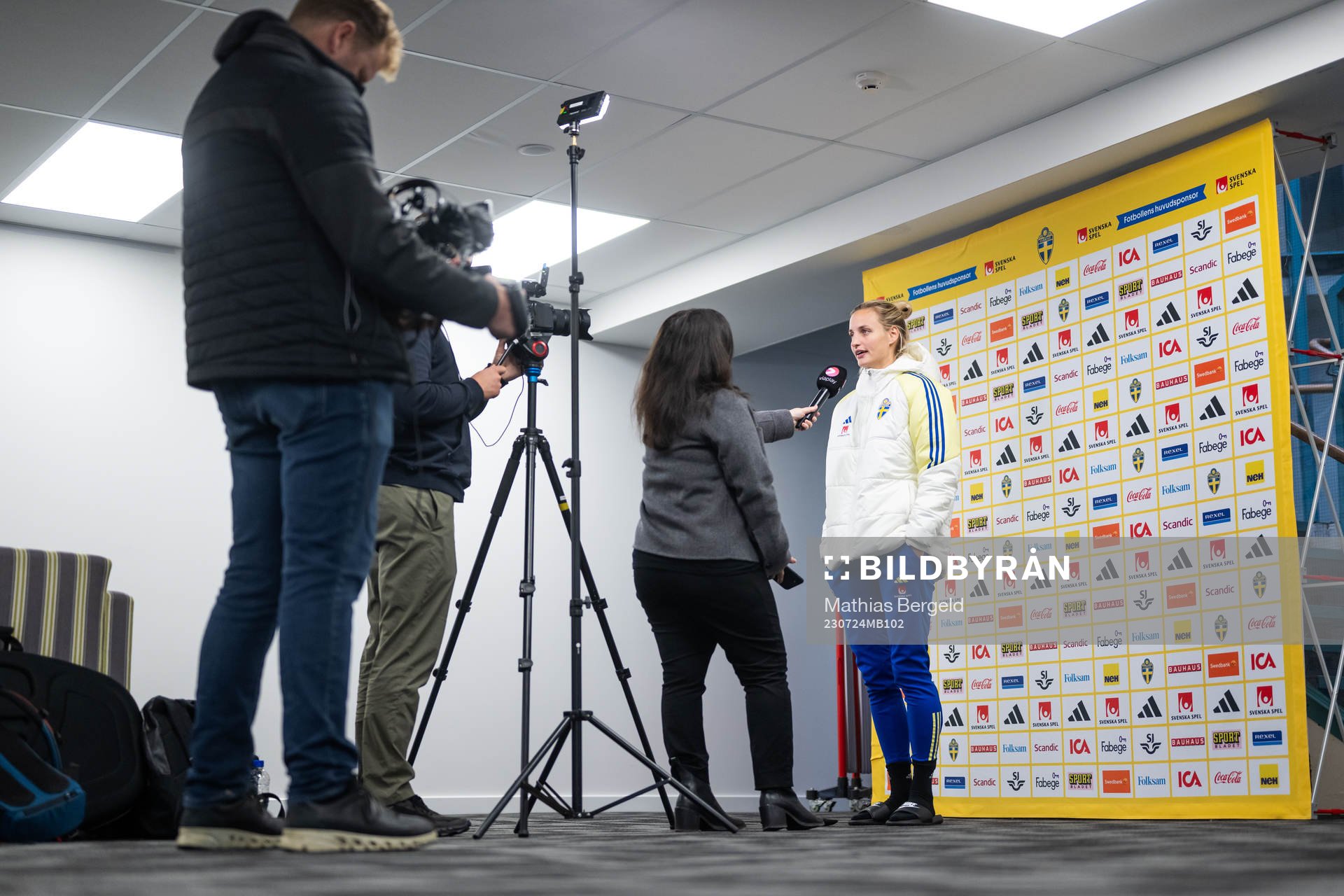 Nathalie Björn of the Swedish women's national football