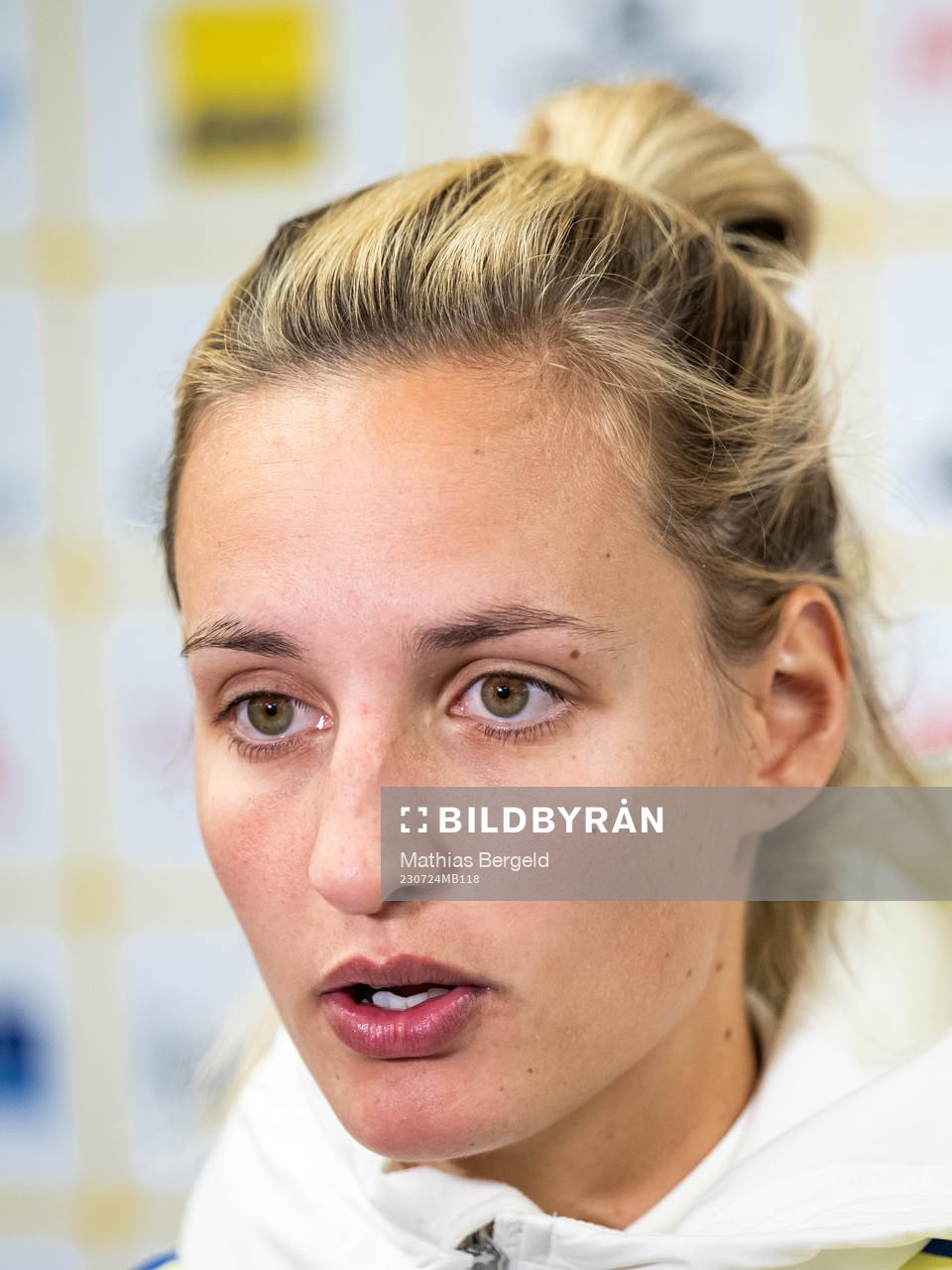 Nathalie Björn of the Swedish women's national football