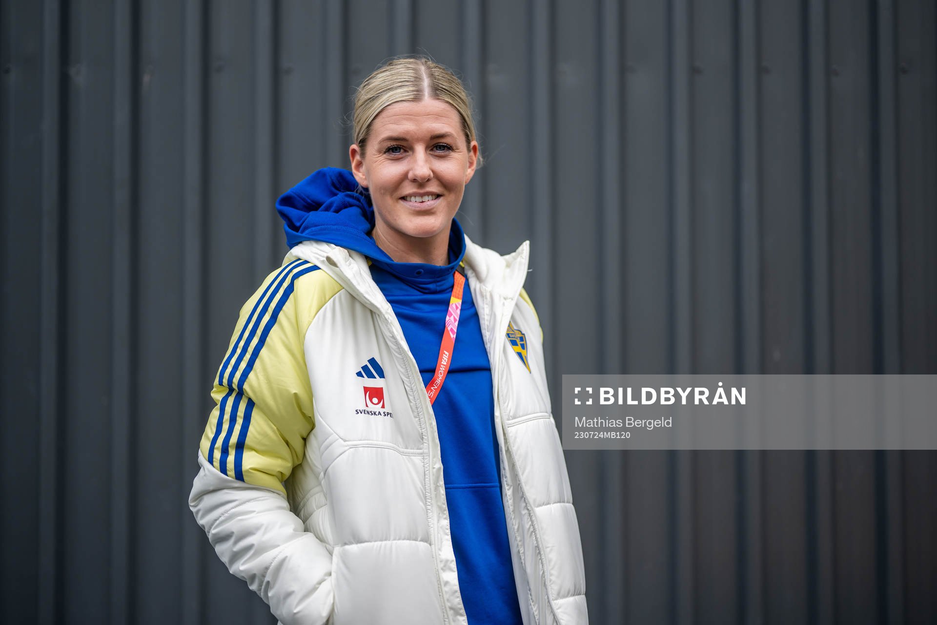Olivia Schough of the Swedish women's national football