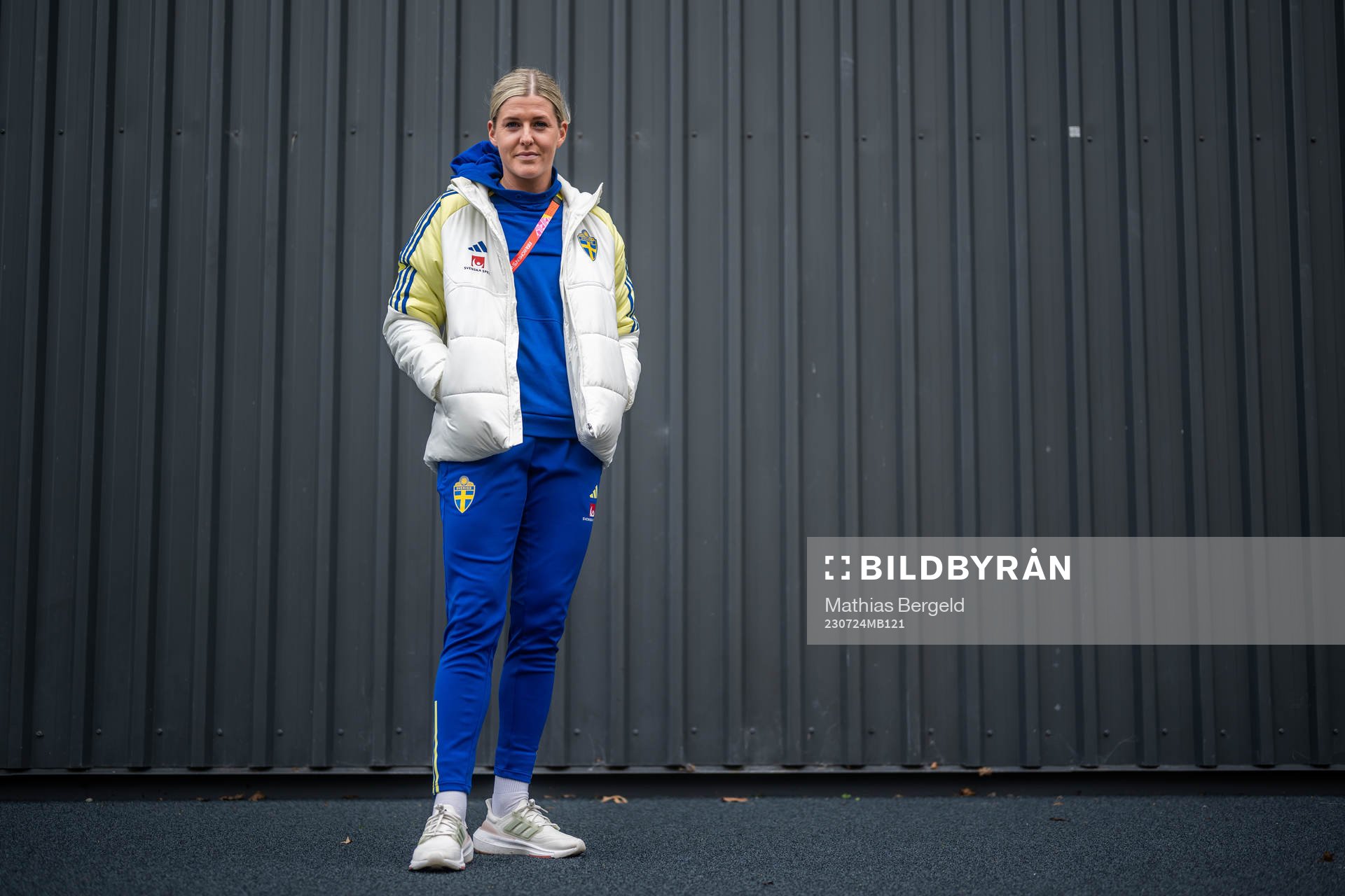 Olivia Schough of the Swedish women's national football