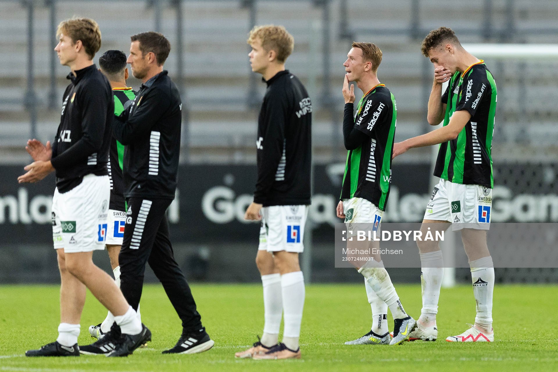 GAIS Julius Lindberg och Anes Cardaklija deppar