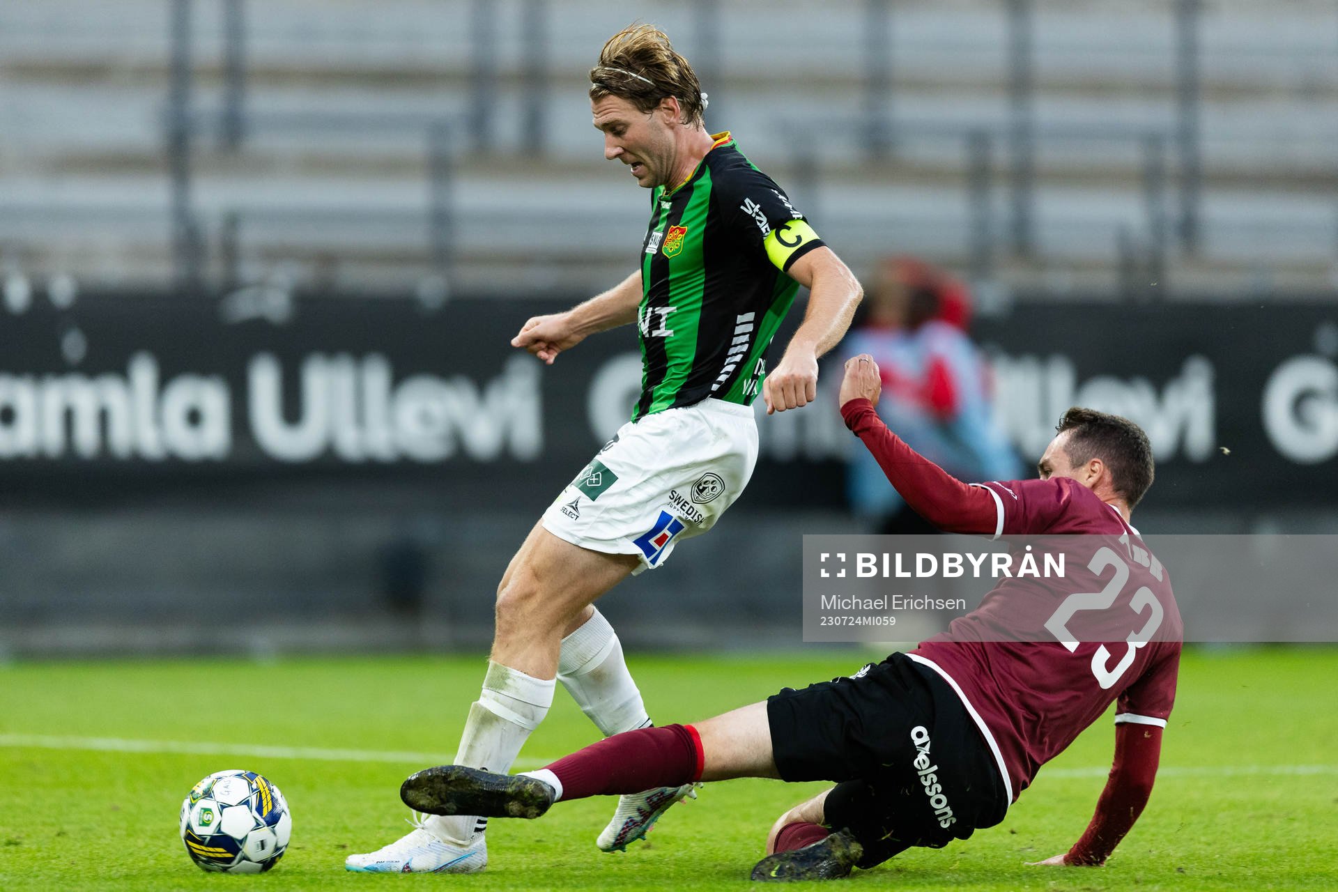 GAIS August Wängberg och Västerås SKs Filip Tronet