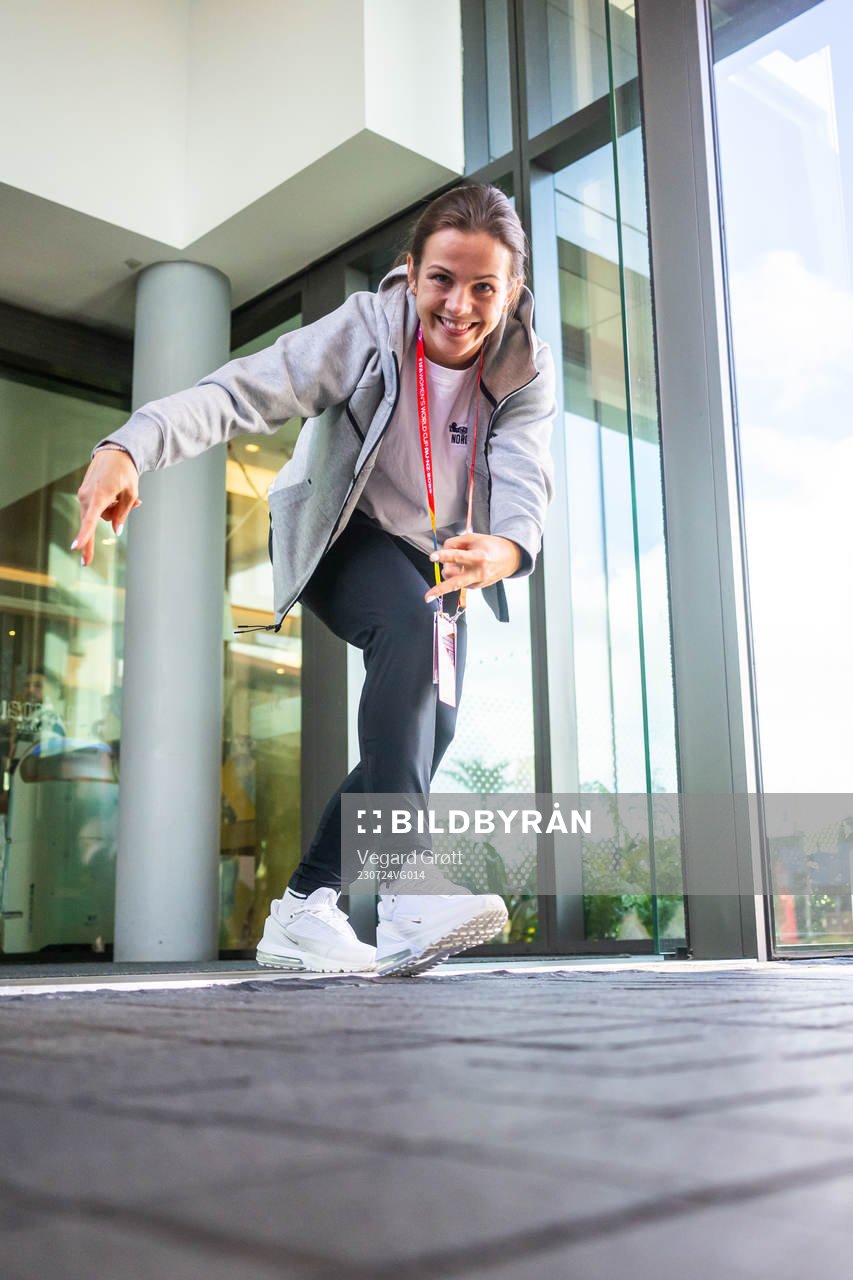 Tuva Hansen of the Norwegian women’s national football