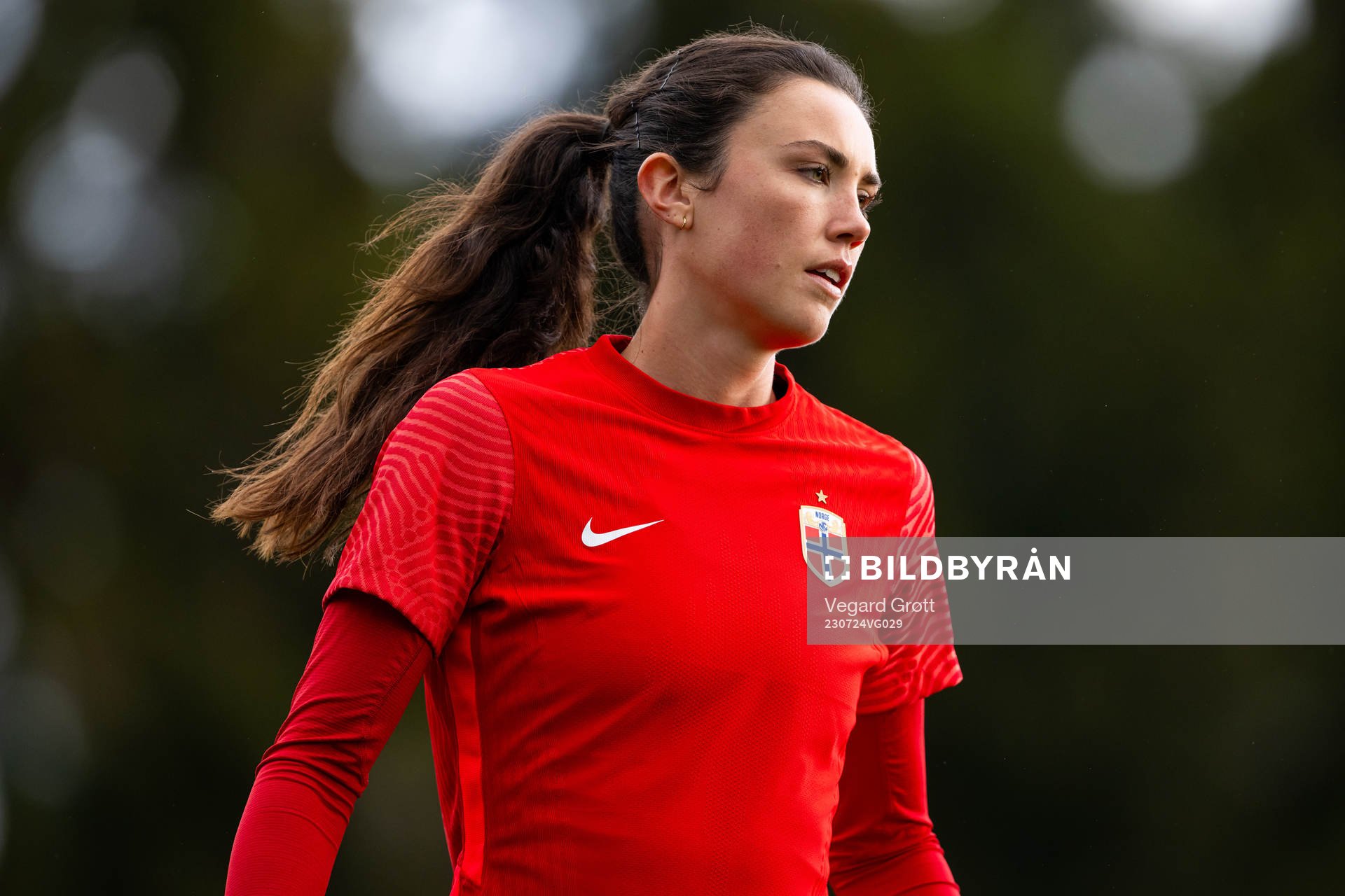 Ingrid Syrstad Engen of the Norwegian women’s national