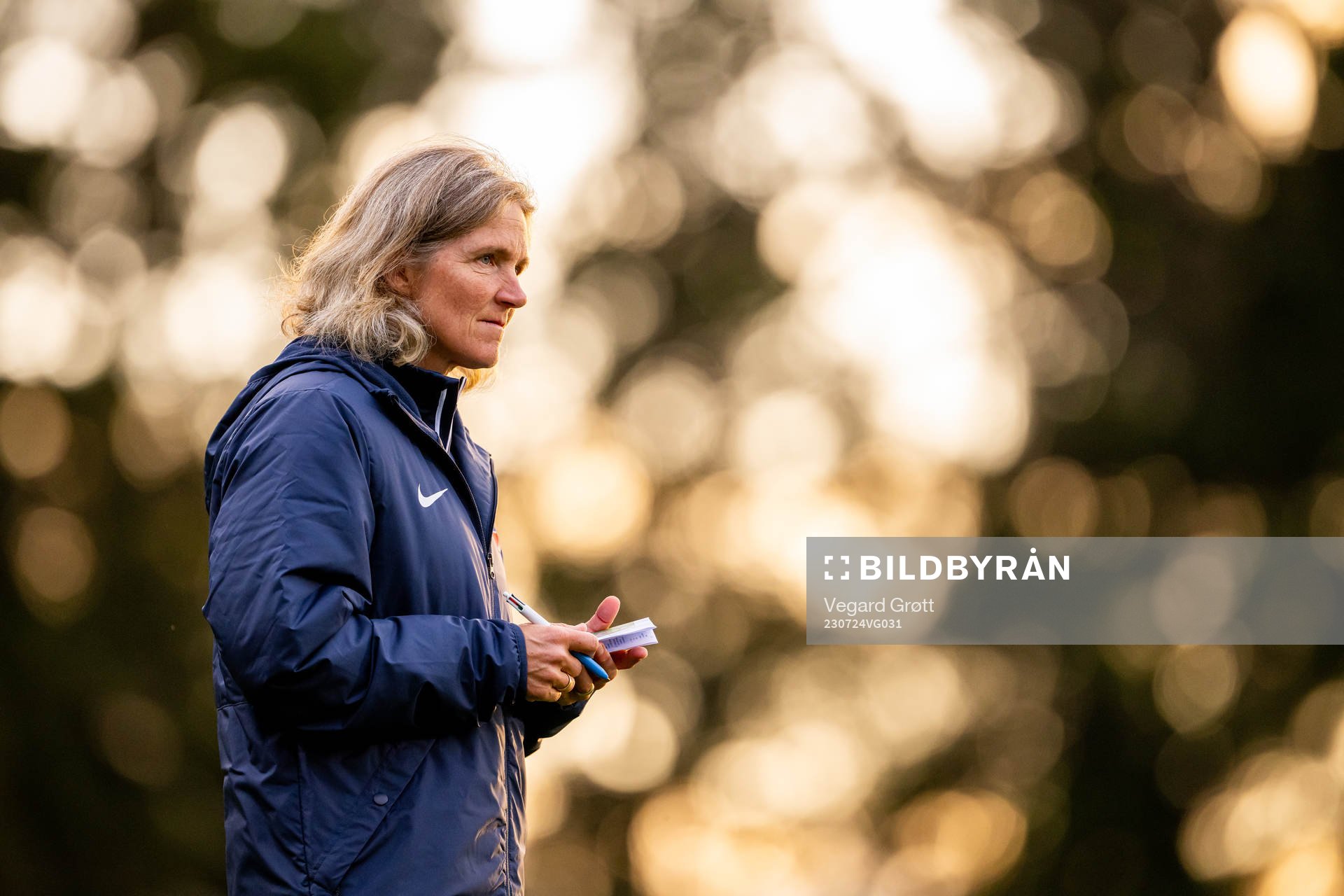 Hege Riise, head coach of the Norwegian women’s national