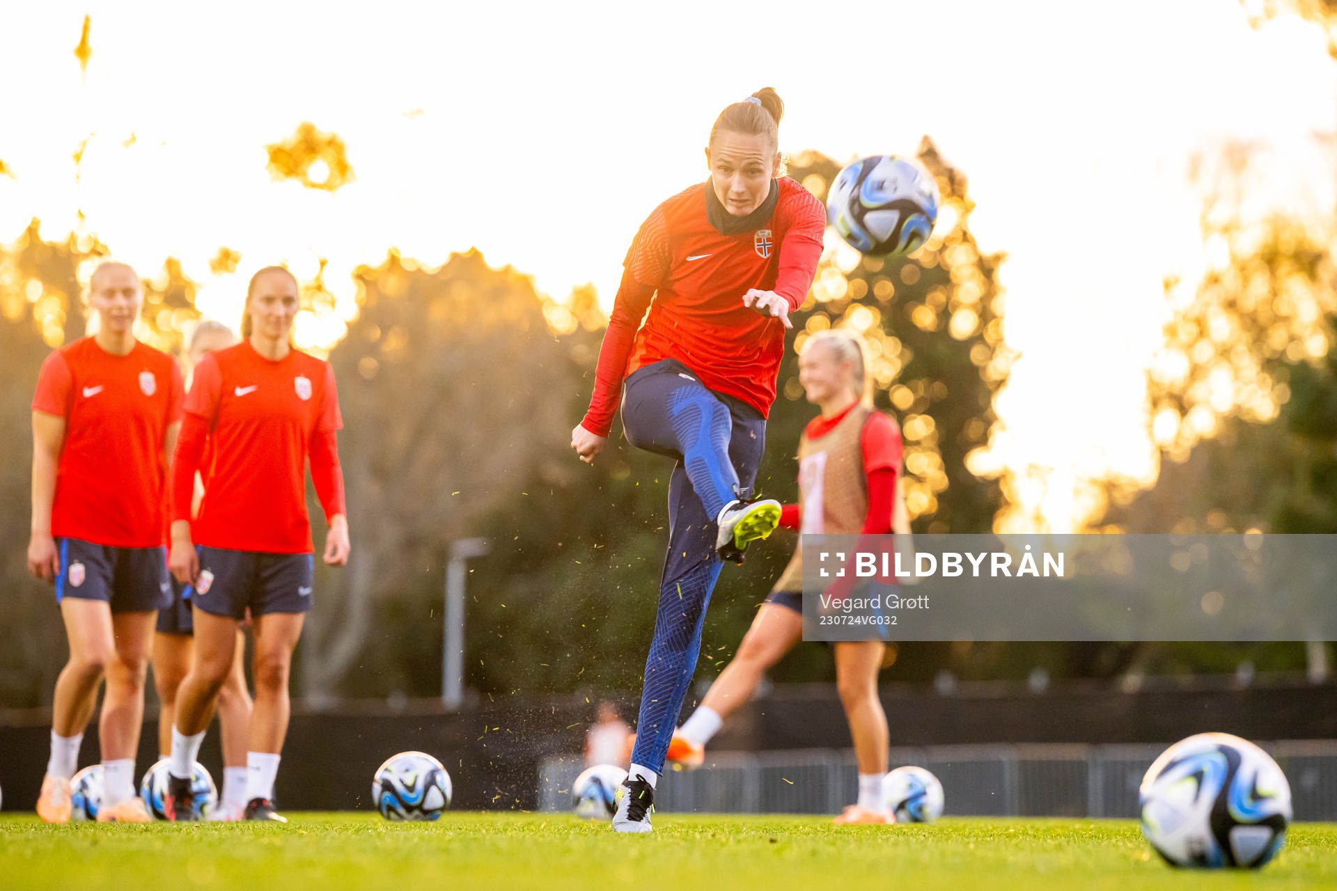 Caroline Graham Hansen of the Norwegian women’s national