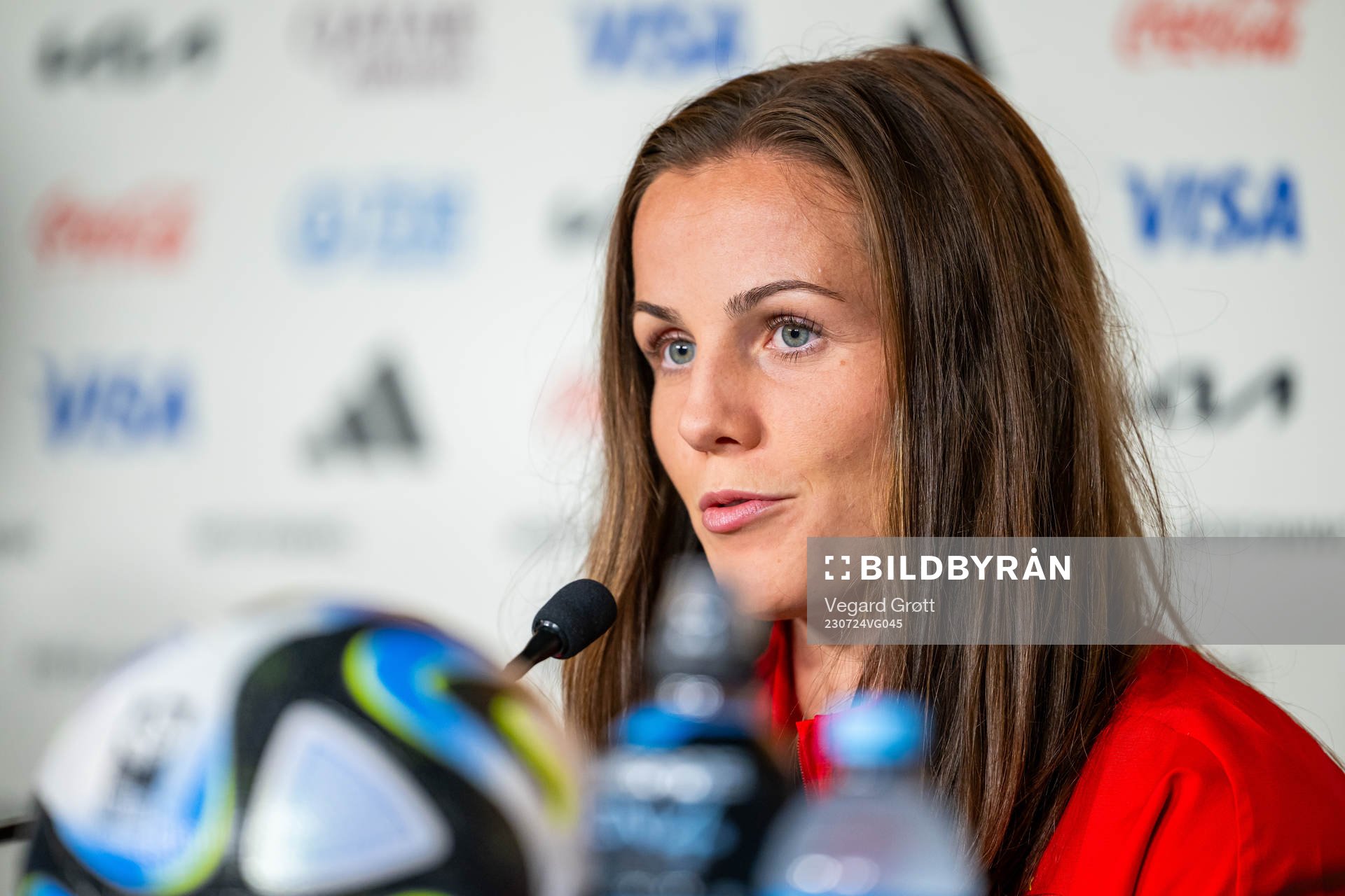 Tuva Hansen of the Norwegian women’s national football