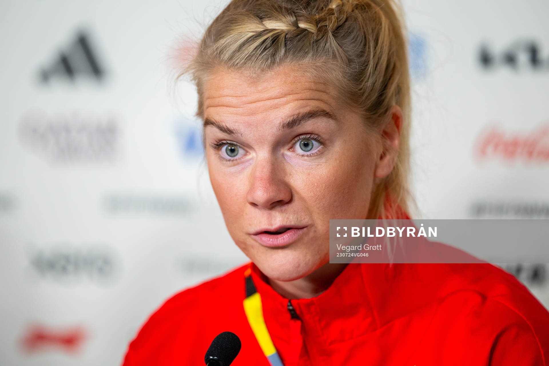 Ada Hegerberg of the Norwegian women’s national football