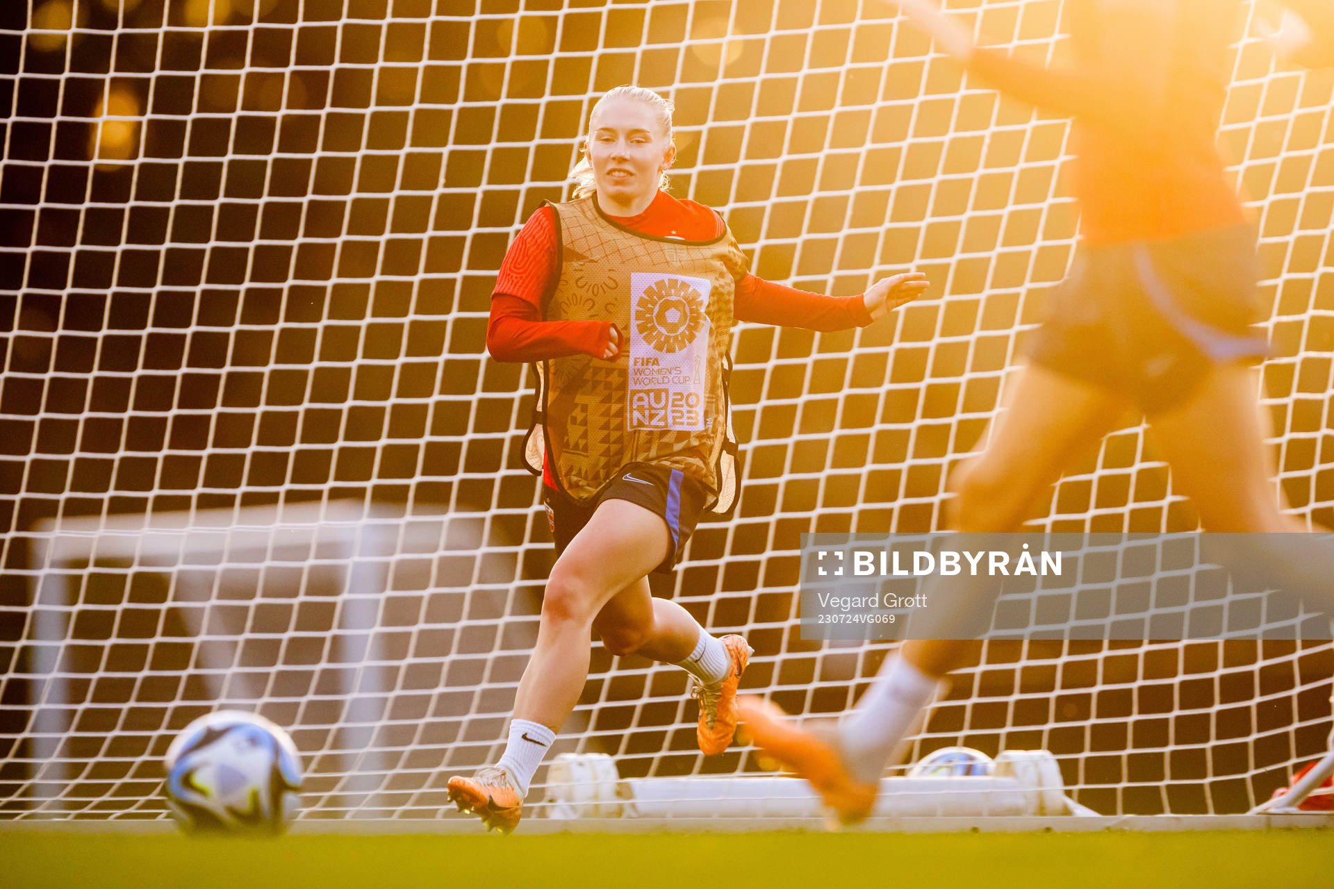 Thea Bjelde of the Norwegian women’s national football
