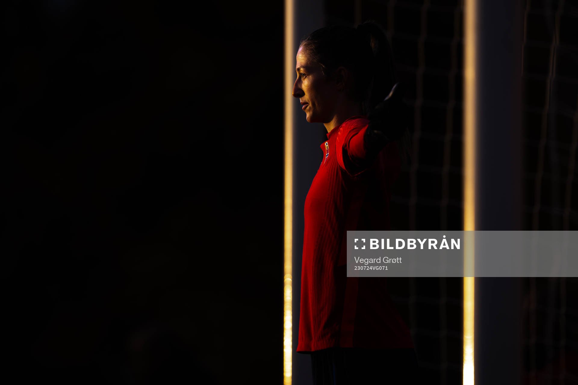 Goalkeeper Cecilie Fiskerstrand of the Norwegian women’s