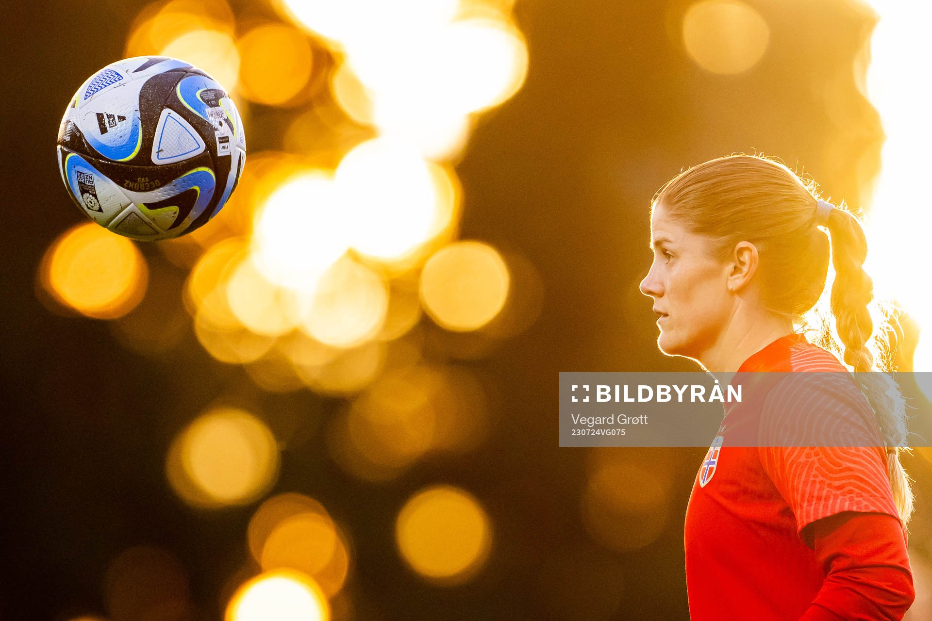 Maren Mjelde of the Norwegian women’s national football