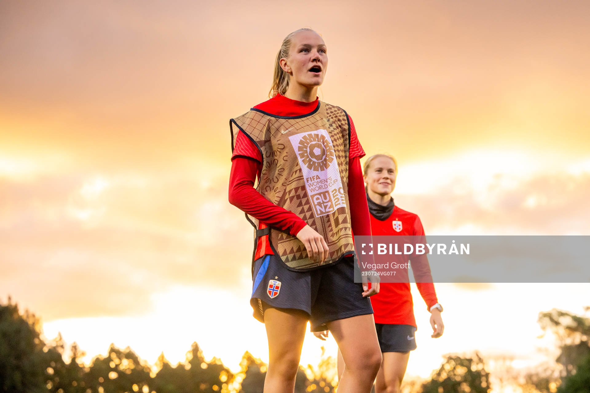 Frida Maanum of the Norwegian women’s national football