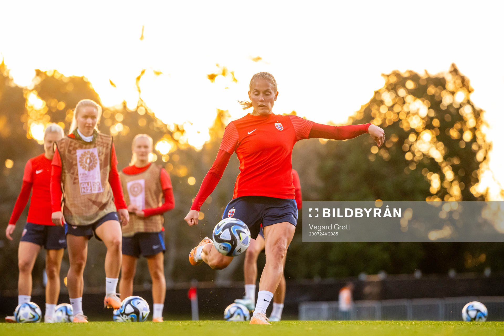 Guro Bergsvand of the Norwegian women’s national football
