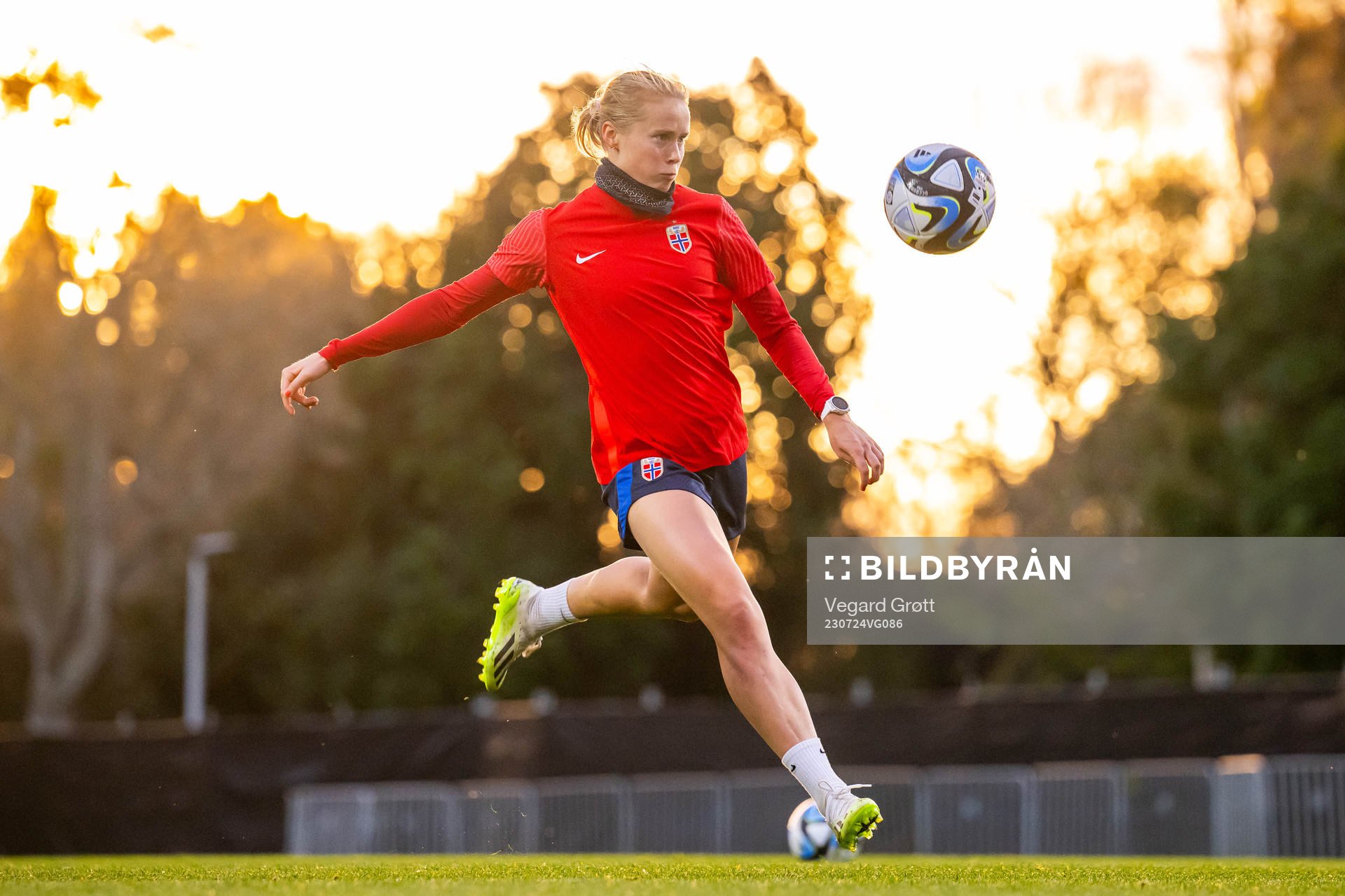 Julie Blakstad of the Norwegian women’s national football