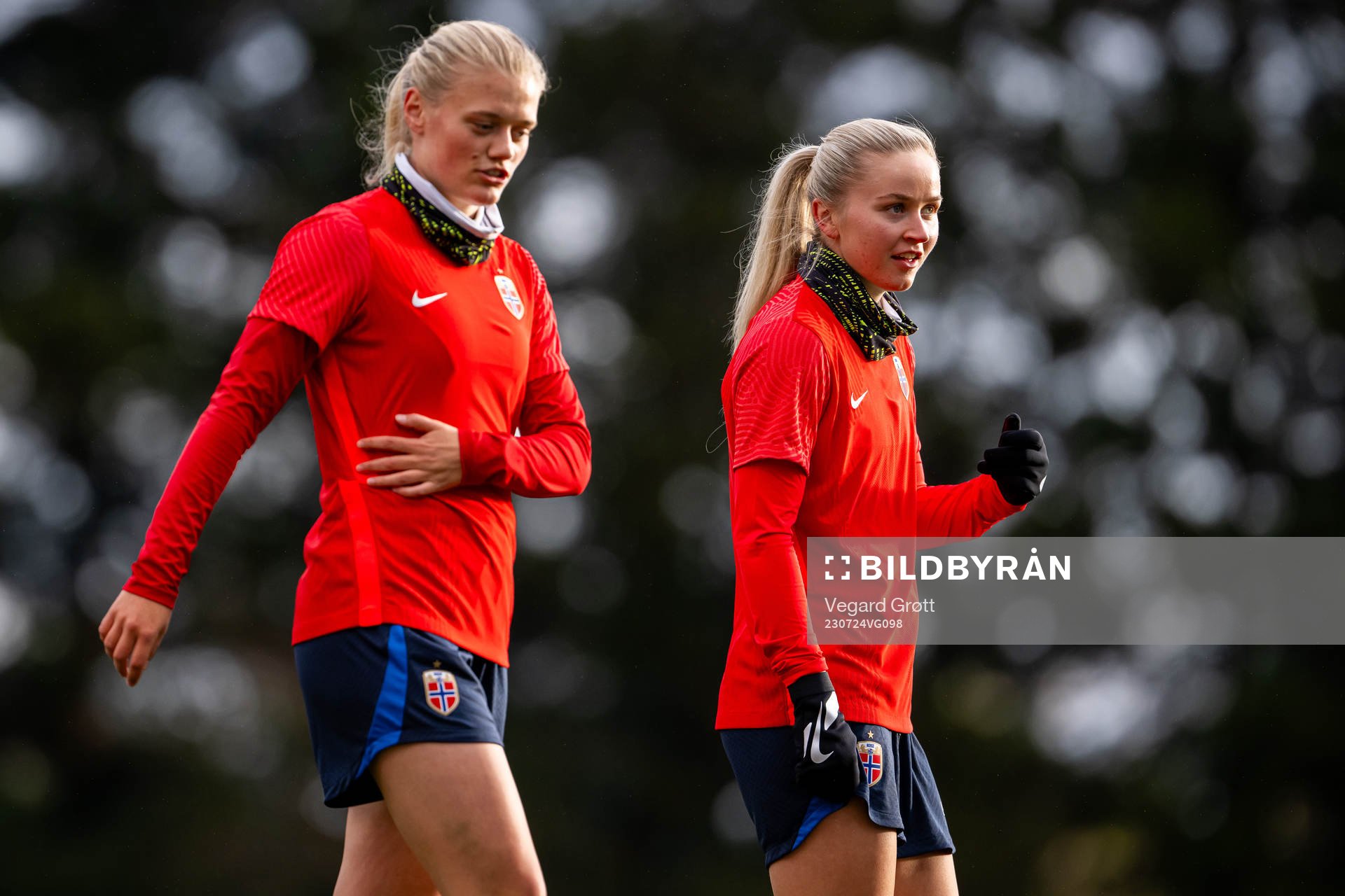 Mathilde Harviken and Anna Langås Jøsendal of the